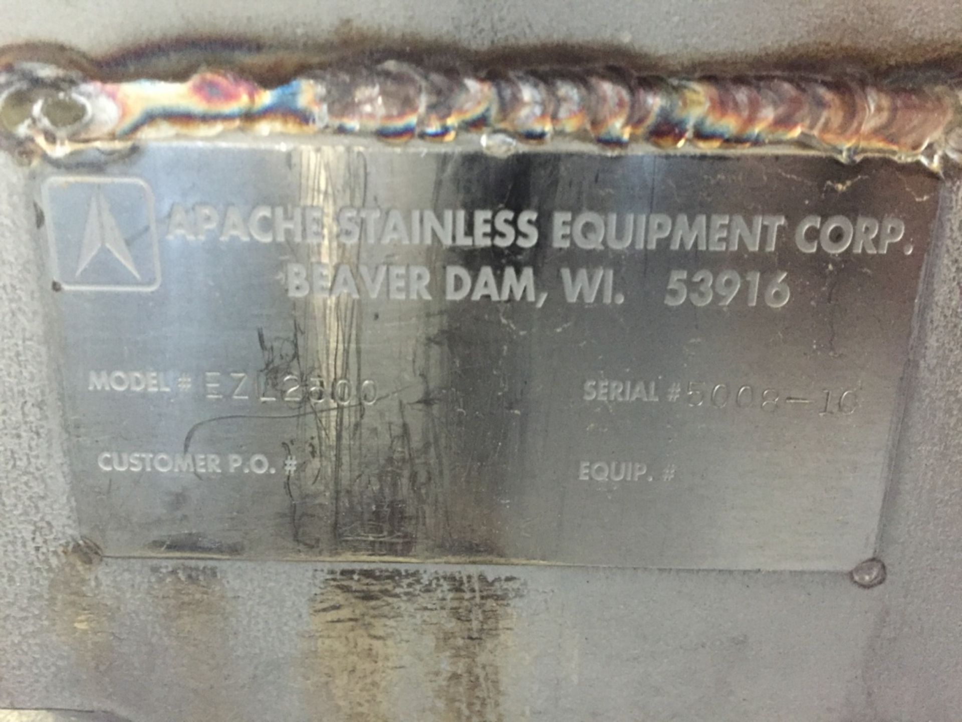 (Located In Madison WI) Stainless Pallet Lift 2500LB Capacity - Image 3 of 3
