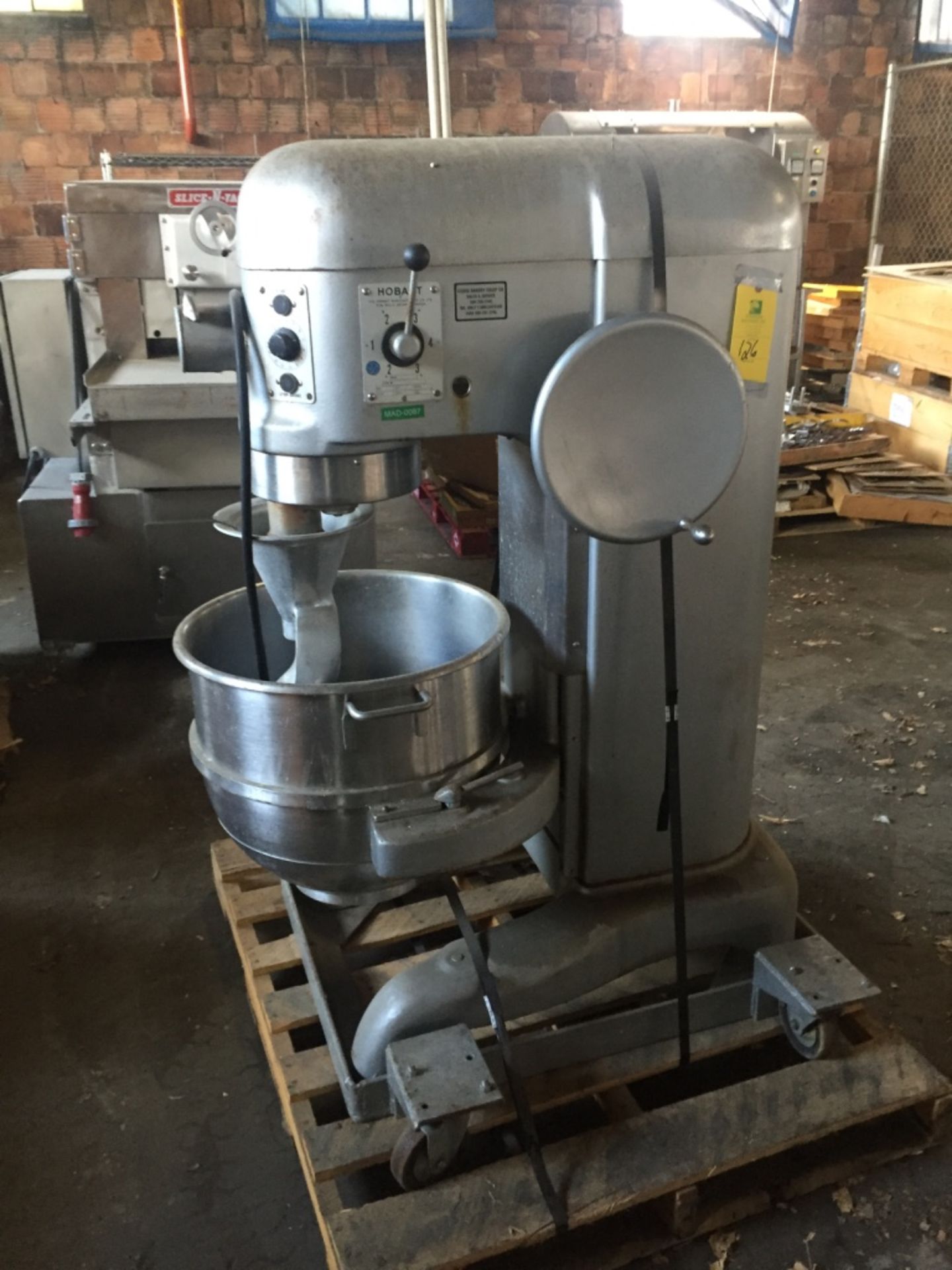 (Located In Madison WI) Hobart Mixer With Bowl And Hook Model L-800 S/N 1503559
