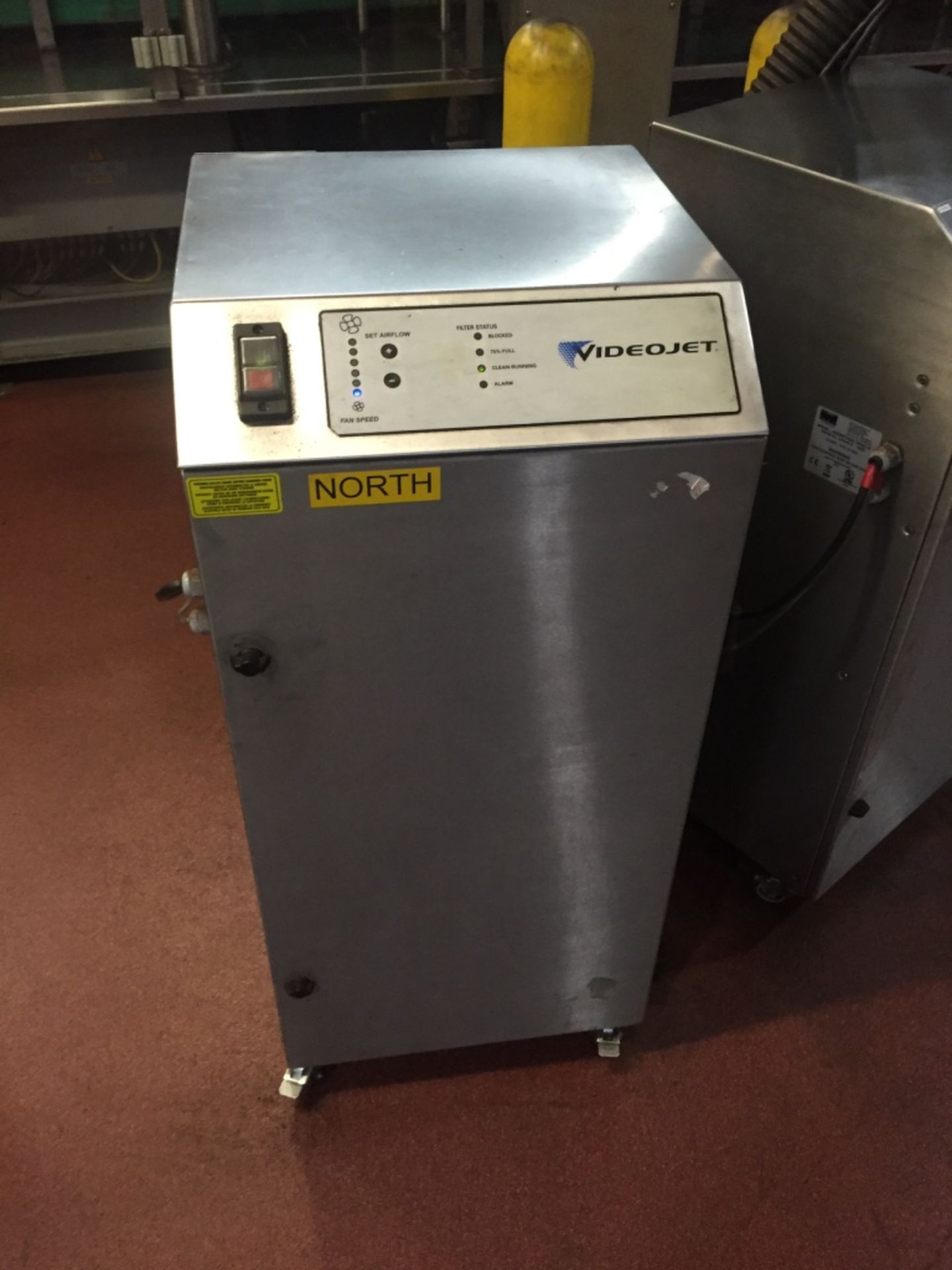 VideoJet Coder and Dust Collector Advantage Oracle S/N Oracle -1141