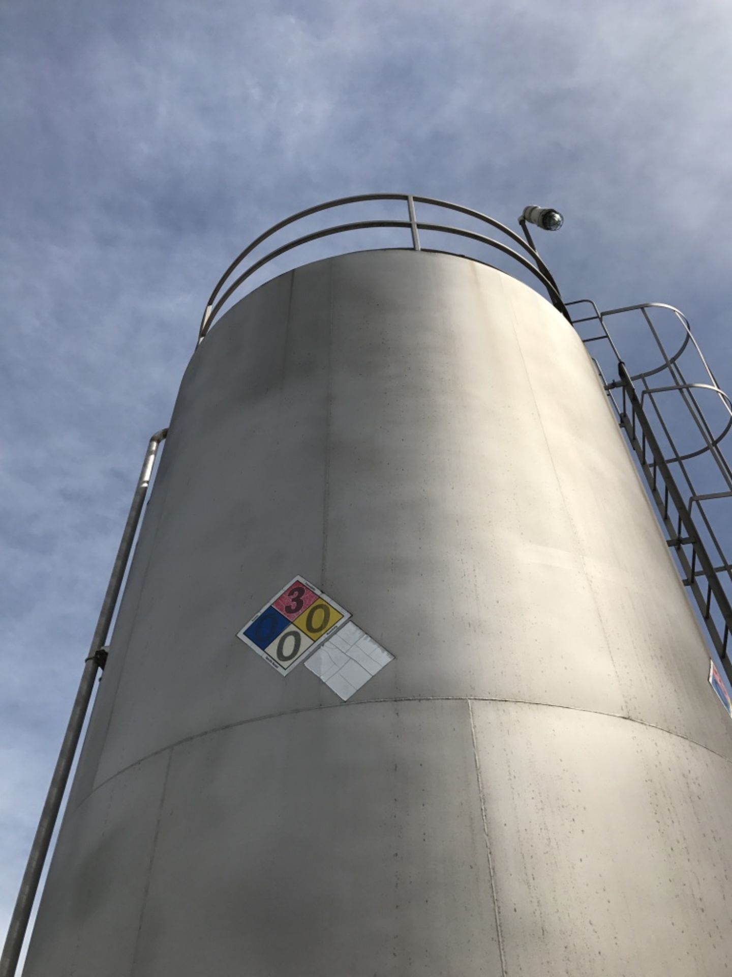 Stainless Alcohol Storage Tank Approximate 20,000 Gallons - Image 3 of 5