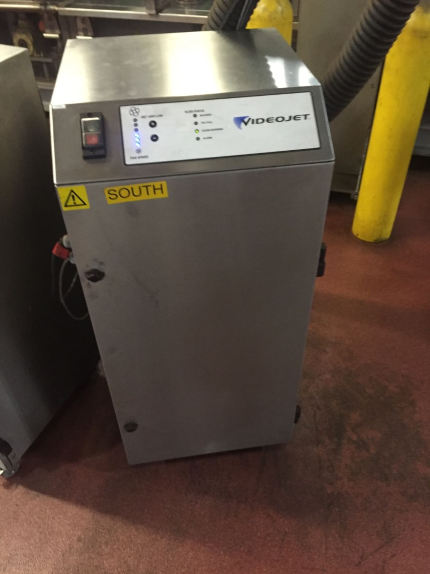 VideoJet Coder and Dust Collector Advantage Oracle S/N Oracle -4982