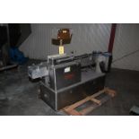 Accrarly Stainless Steel Belt Conveyor, 84 in. Length x 4 1/2 in. Wide, SS Mesh Belt, SS