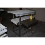 Conveyor - 2-Tier Motorized Poly Belt/Roll Conveyor, 36 in. Length, SS Frame/Base