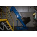 Consolidated Packaging Machinery, Model #EA-8 Incline Cleat Conveyor, 9 in. Wide w/ 2 in. Cleat,