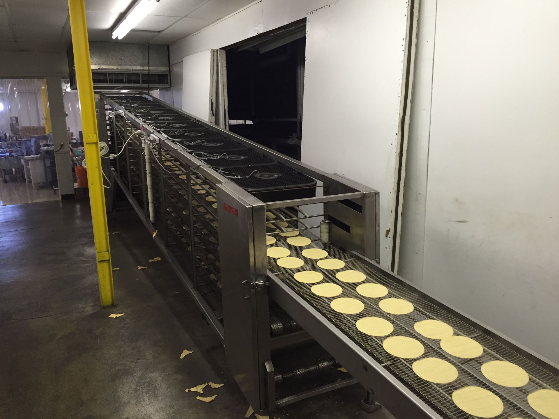 Machine Masters Cooling Conveyor Model #MMCCI71820, Located in: St. Mary's, PA