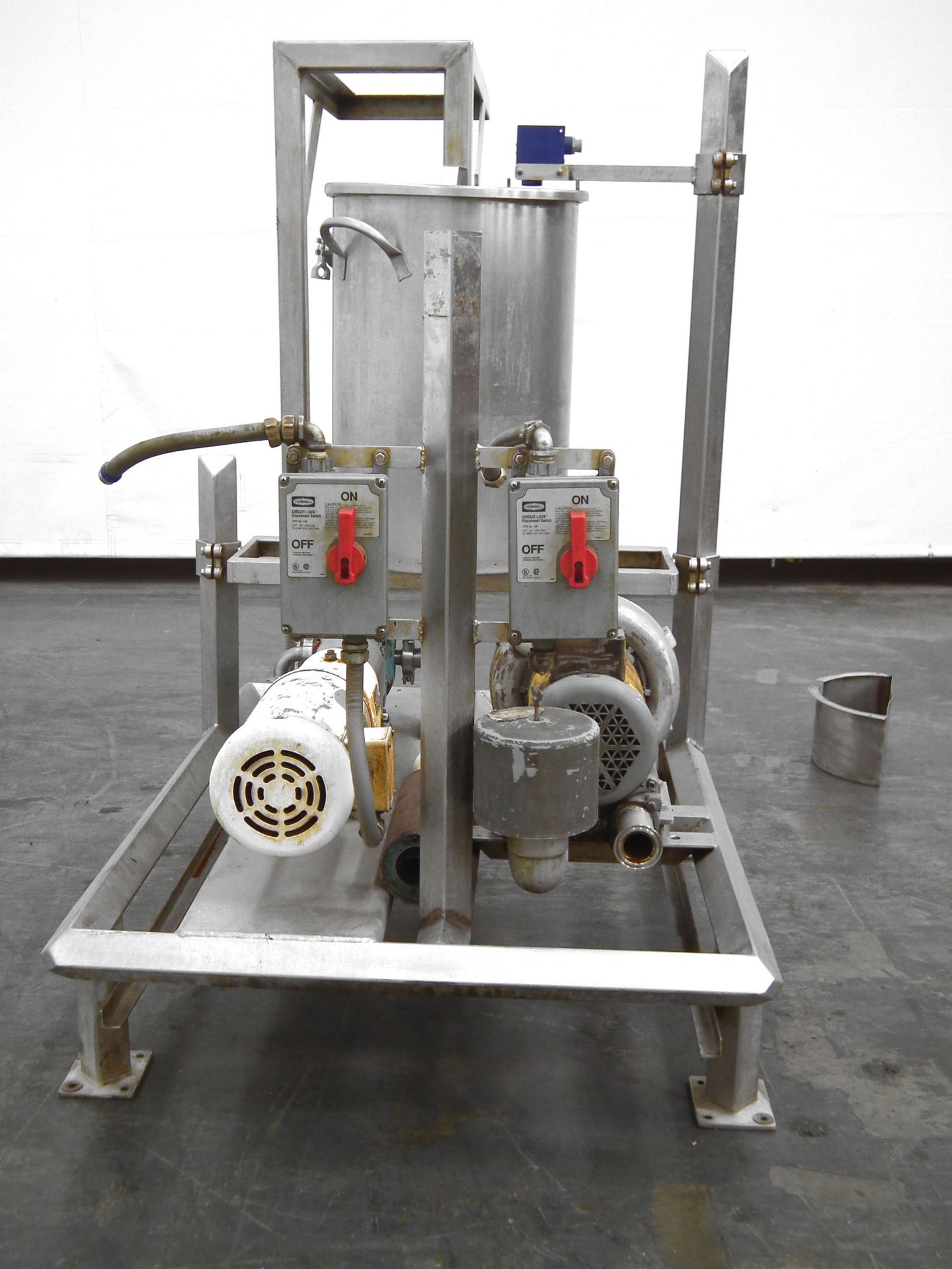 Allen Spray Oil Pump on SS Skid with 7 Gallon Tank (Rigging Fee - $290) - Image 8 of 9