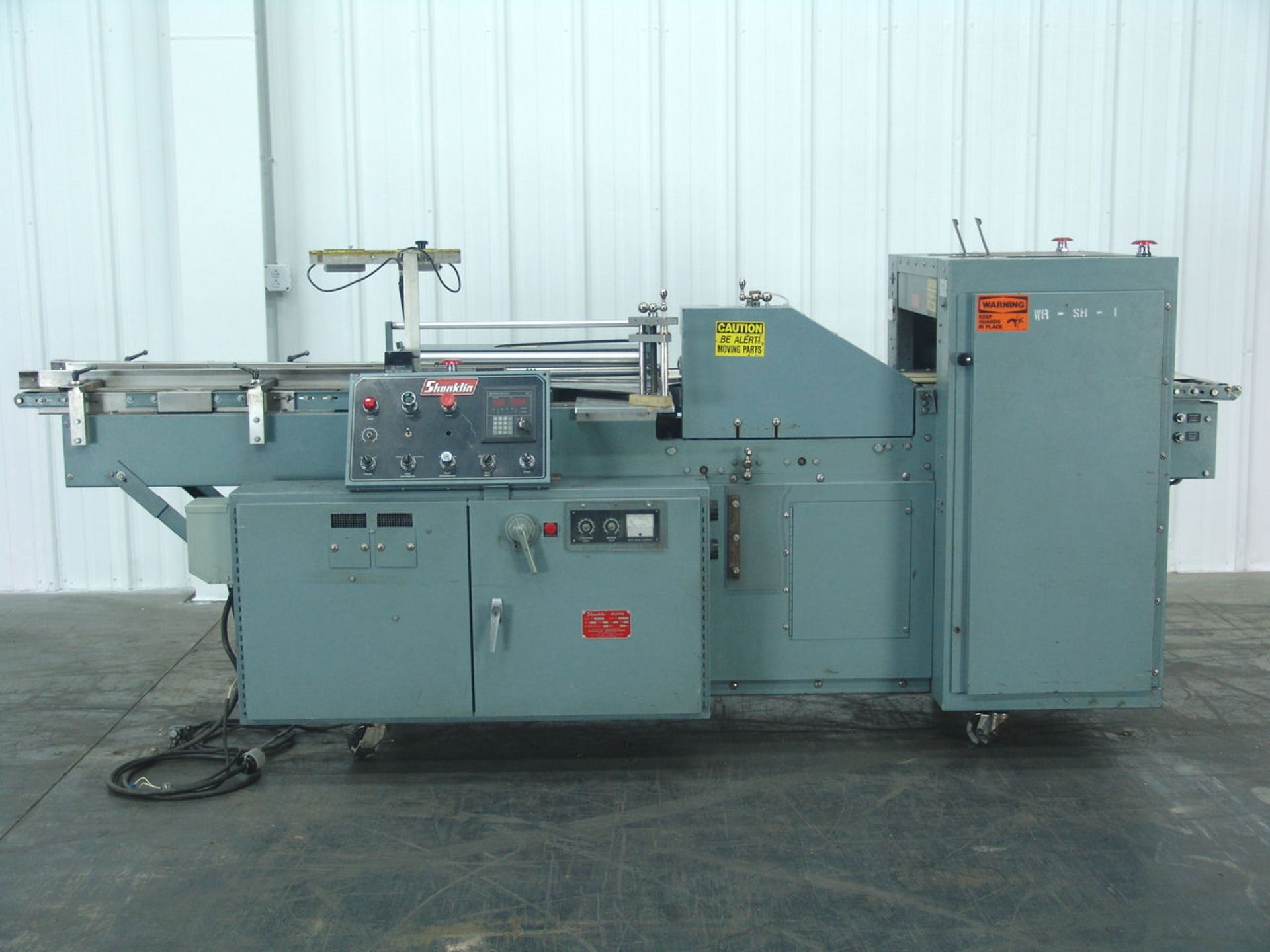 Shanklin F-1 Side Sealer Shrink Wrapper (Rigging Fee - $295) - Image 8 of 28