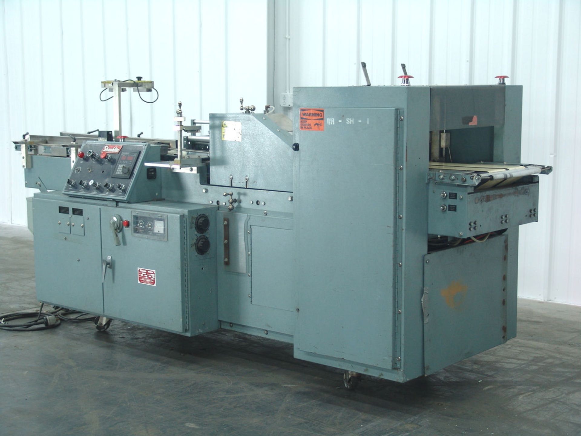 Shanklin F-1 Side Sealer Shrink Wrapper (Rigging Fee - $295) - Image 9 of 28