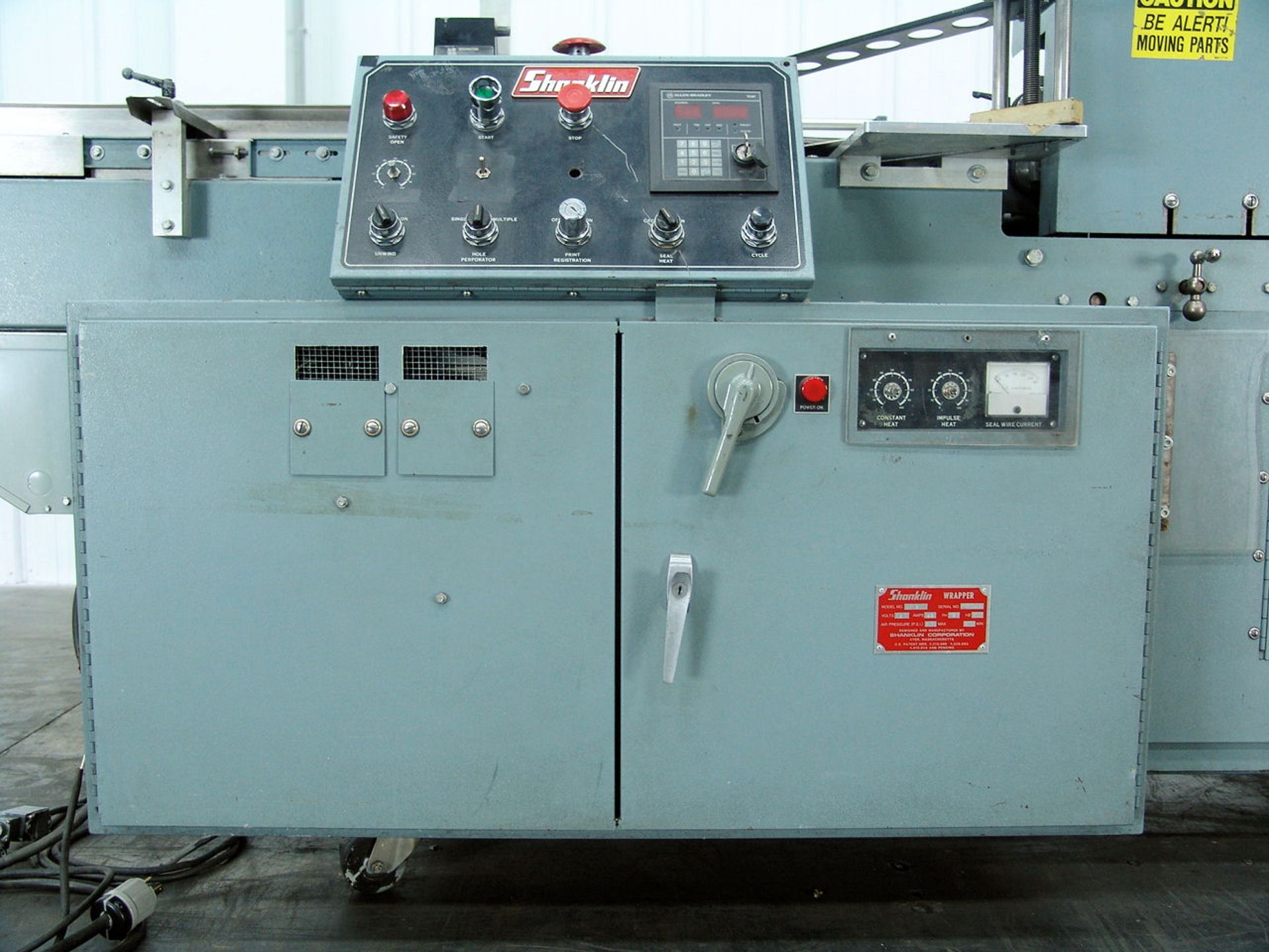 Shanklin F-1 Side Sealer Shrink Wrapper (Rigging Fee - $295) - Image 23 of 28