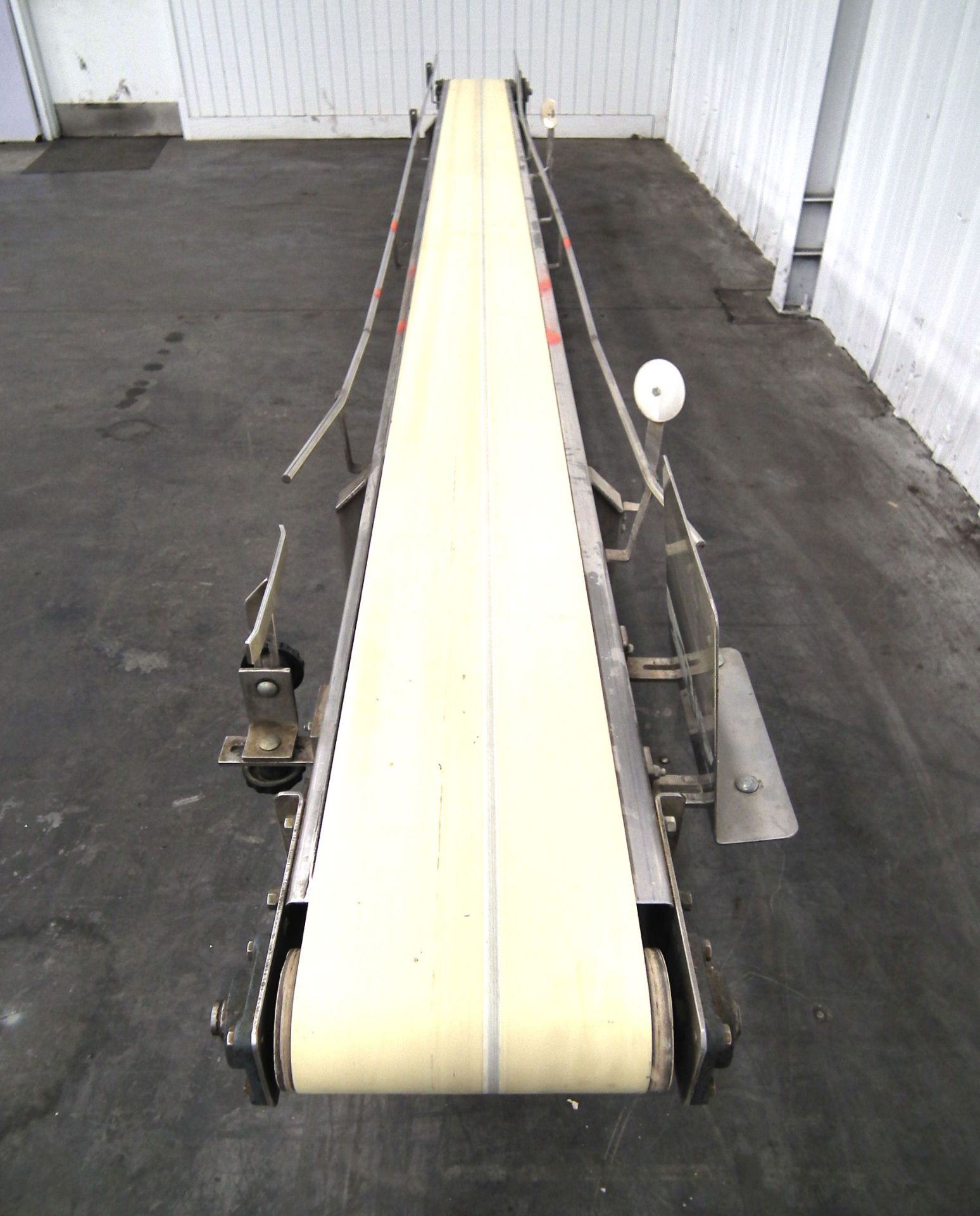 15 Ft Lg x 10 In W Smooth Belt Conveyor on Casters (Rigging Fee - $260) - Image 6 of 9