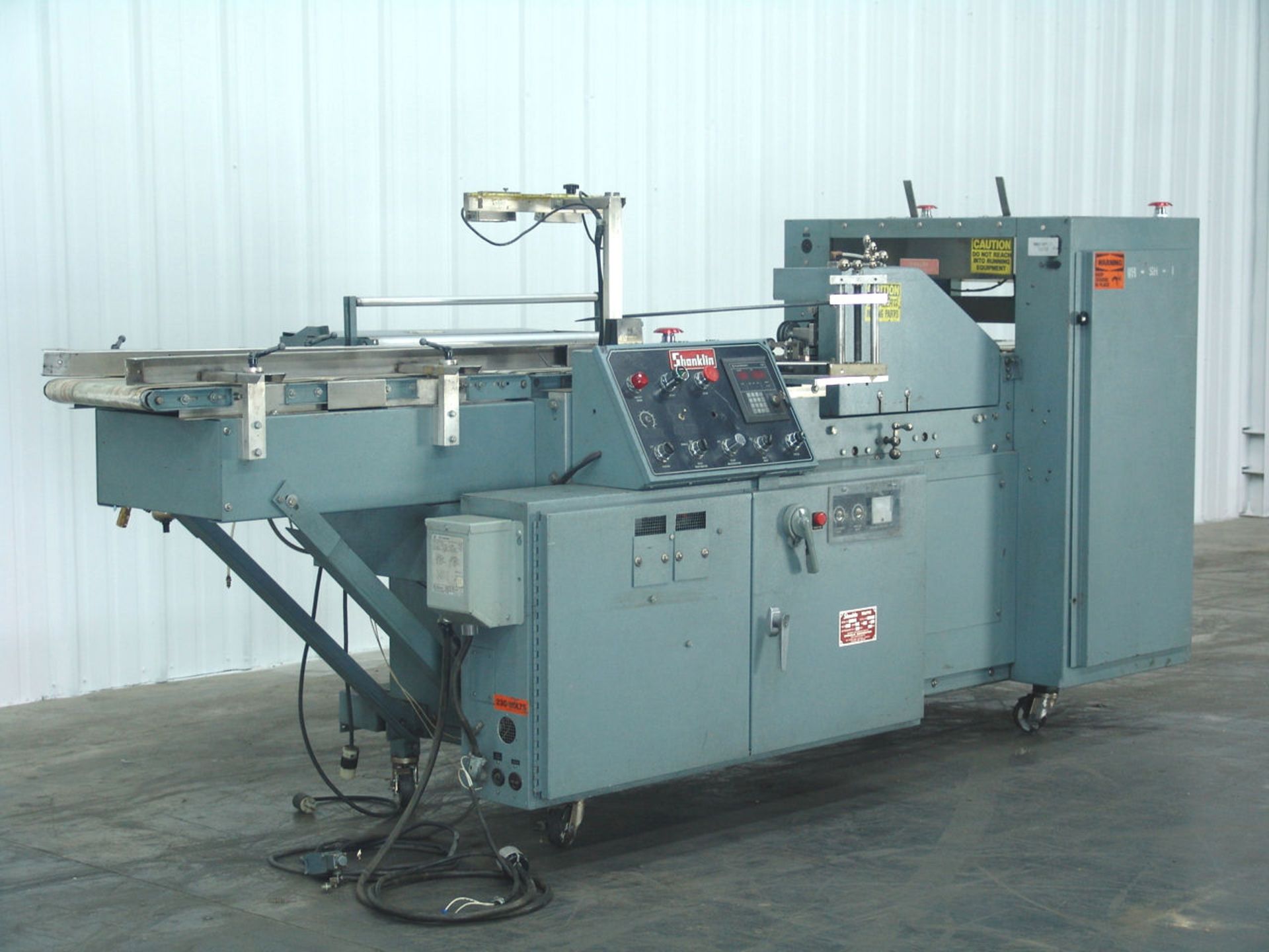 Shanklin F-1 Side Sealer Shrink Wrapper (Rigging Fee - $295) - Image 10 of 28