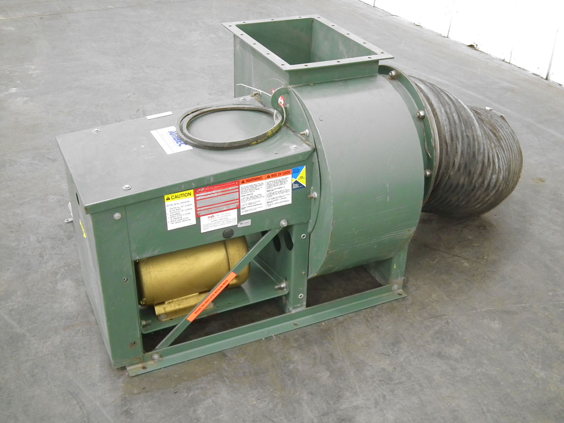 APV Squirrel Cage Blower (Rigging Fee - $95) - Image 3 of 8