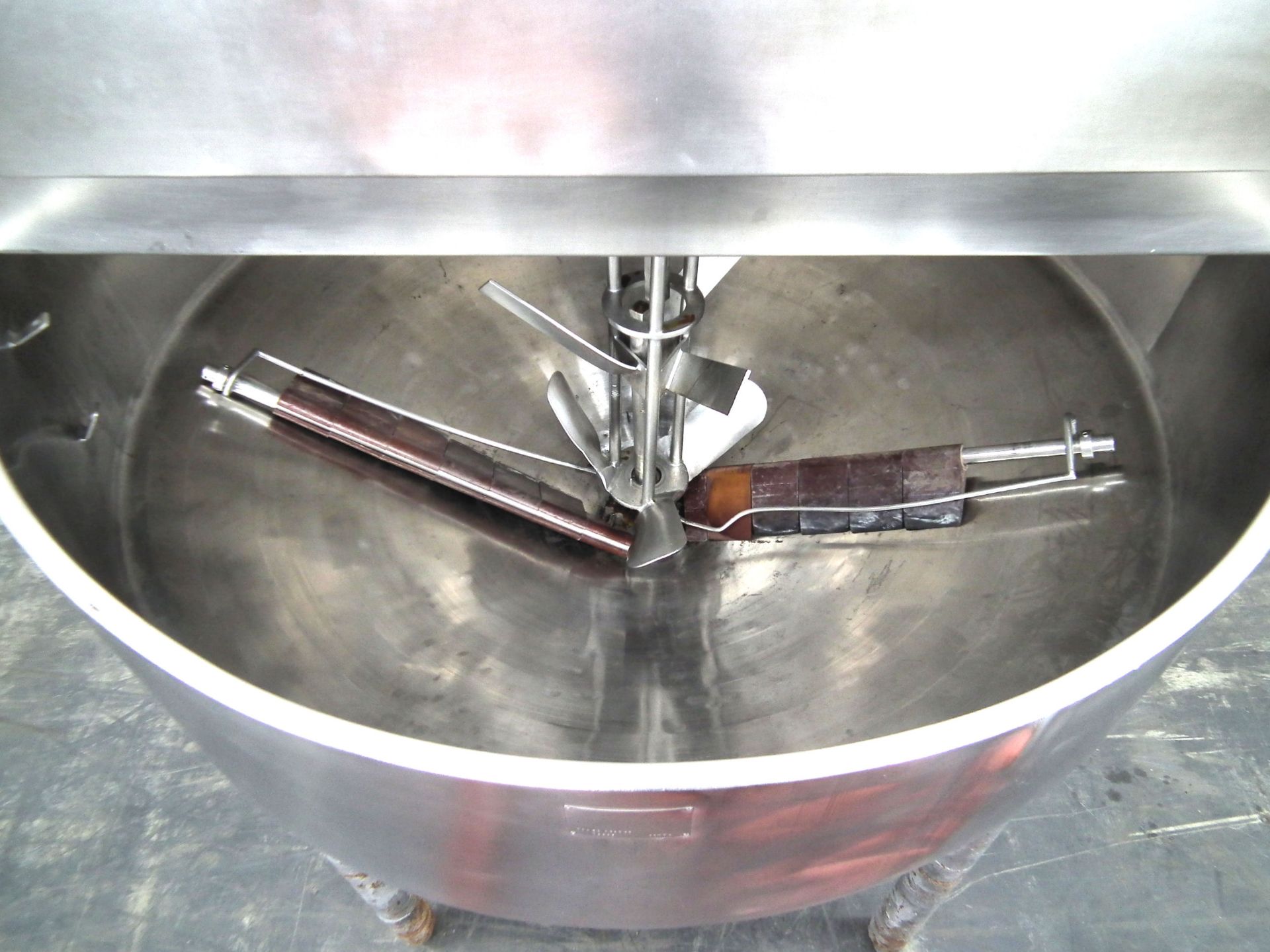 Chester Jensen 316 SS Sweep Motion Jacketed Kettle (Rigging Fee - $290) - Image 14 of 19