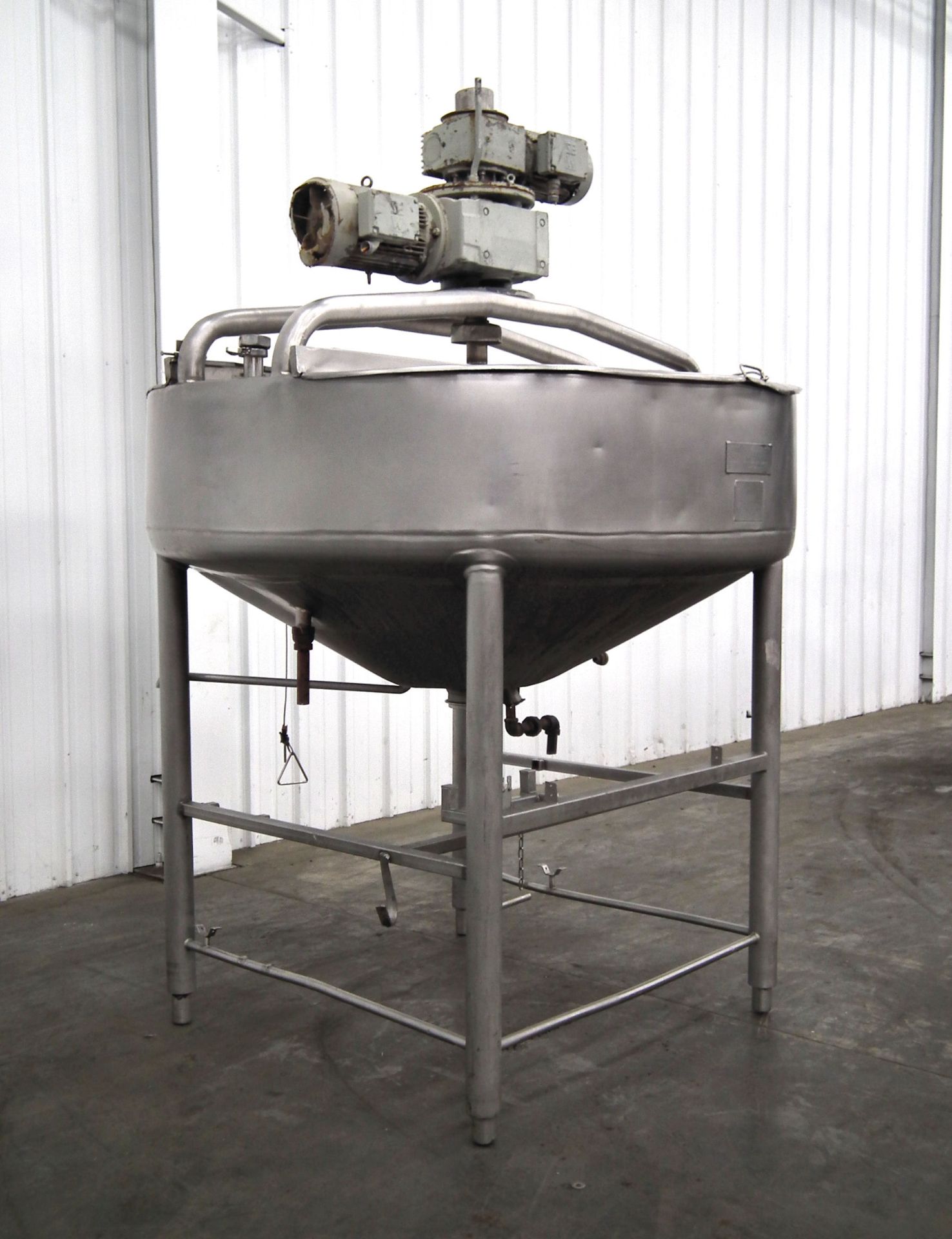 Mueller 380 Gal Stainless Sweep Motion Kettle (Rigging Fee - $340) - Image 2 of 25