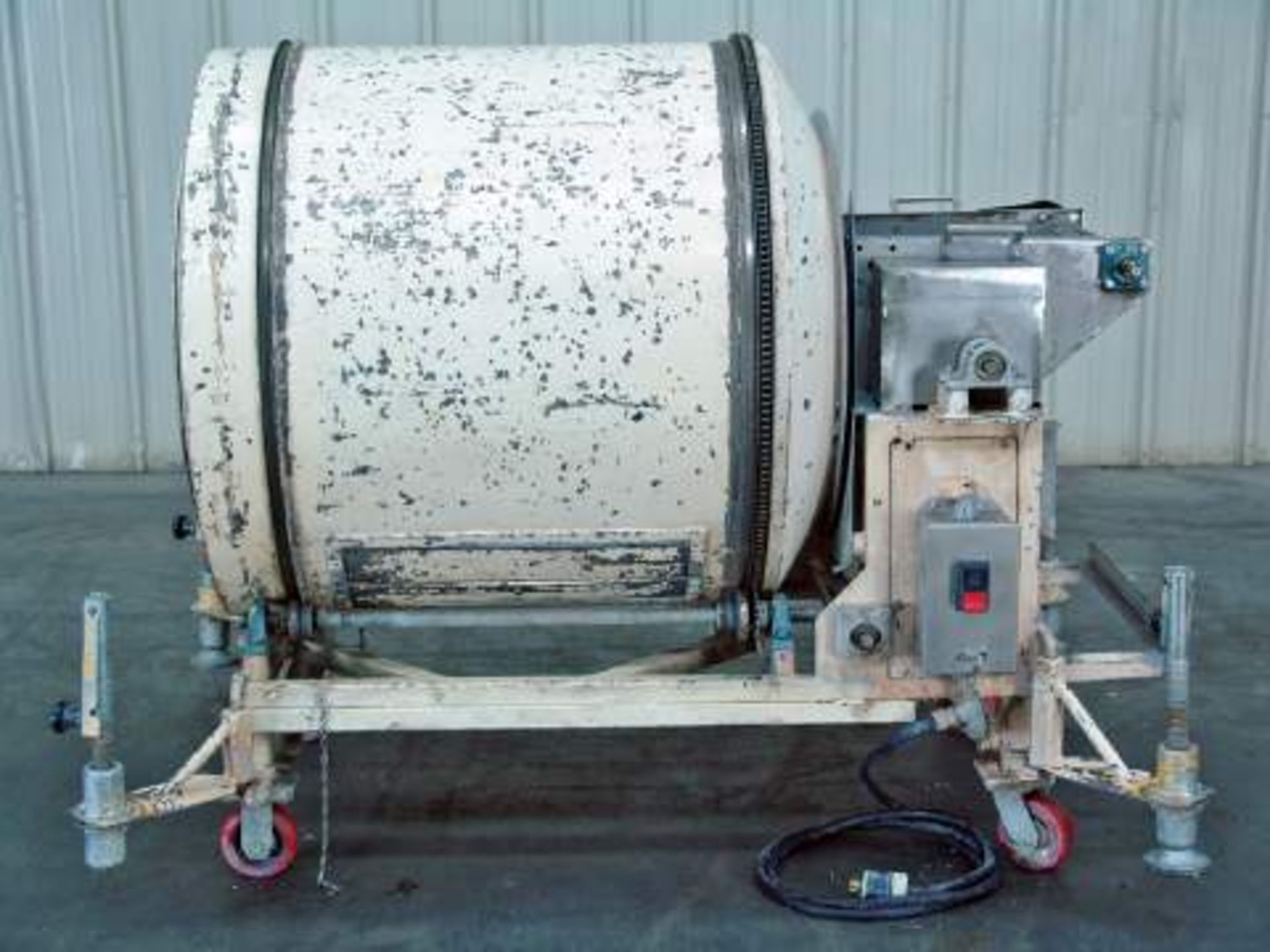 DCA Rotary Coating Tumbler with SS Conveyor (Rigging Fee - $195)