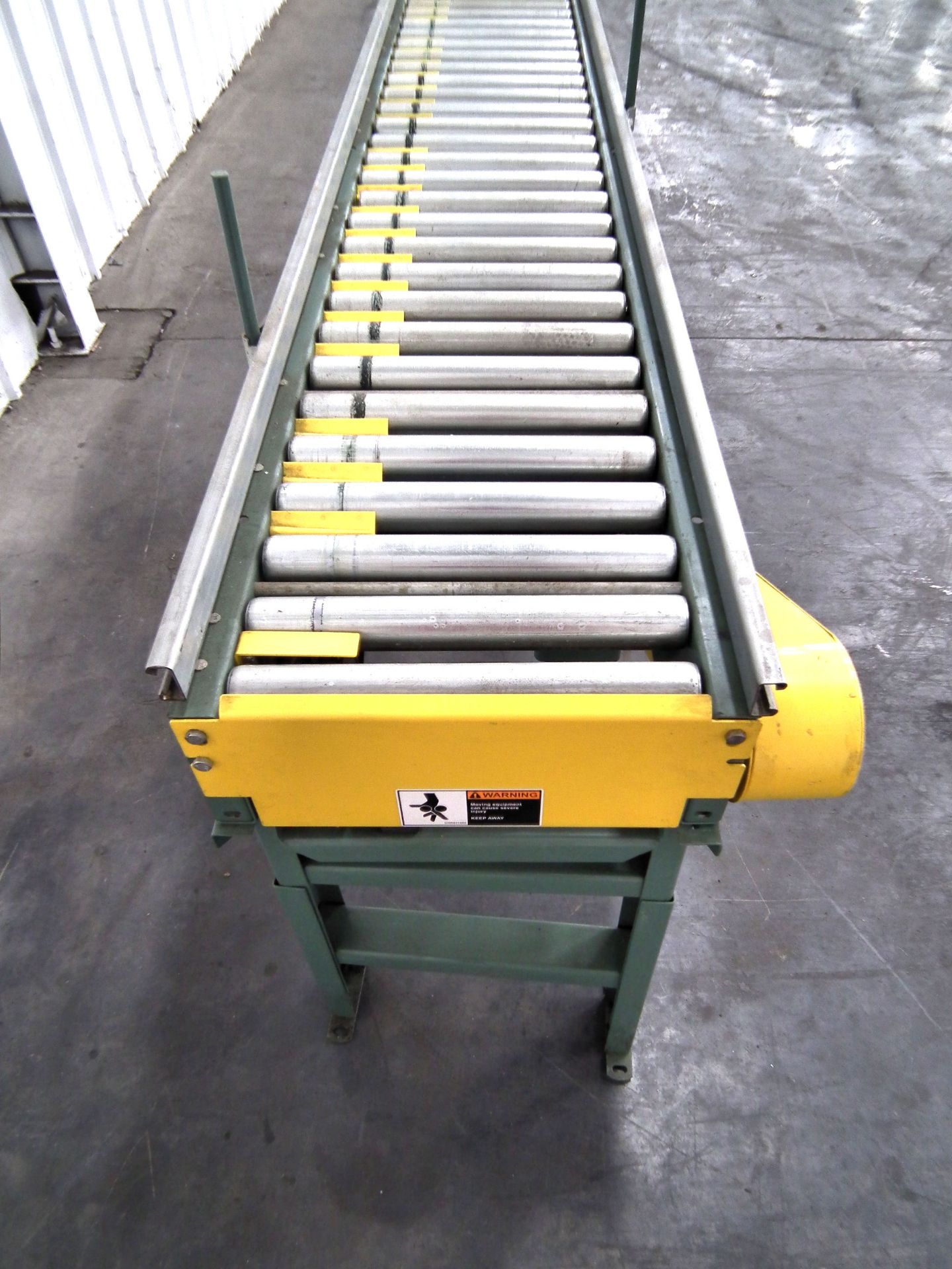 Hytrol 10 Foot Long Motor Driven Roller Conveyor (Rigging Fee - $125) - Image 5 of 5