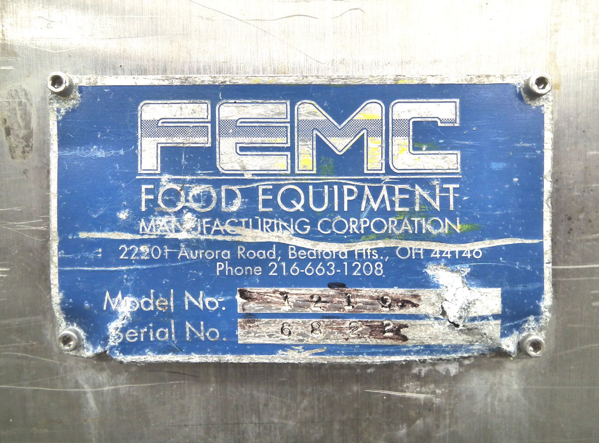 FEMC Food Equipment Piston Filler (Rigging Fee - $185) - Image 9 of 16