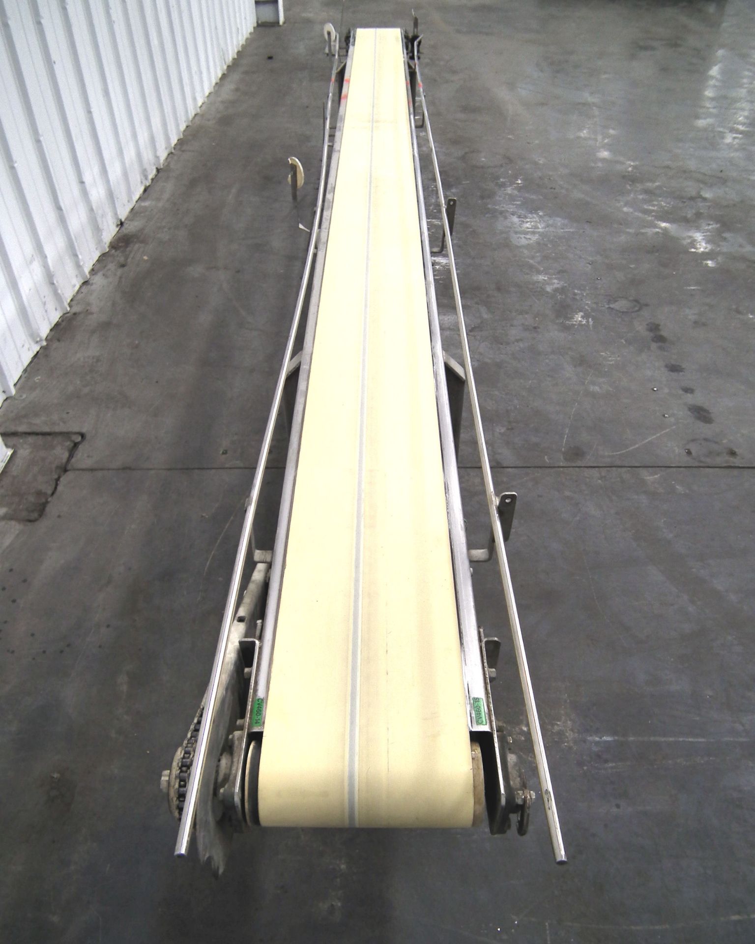 15 Ft Lg x 10 In W Smooth Belt Conveyor on Casters (Rigging Fee - $260) - Image 7 of 9