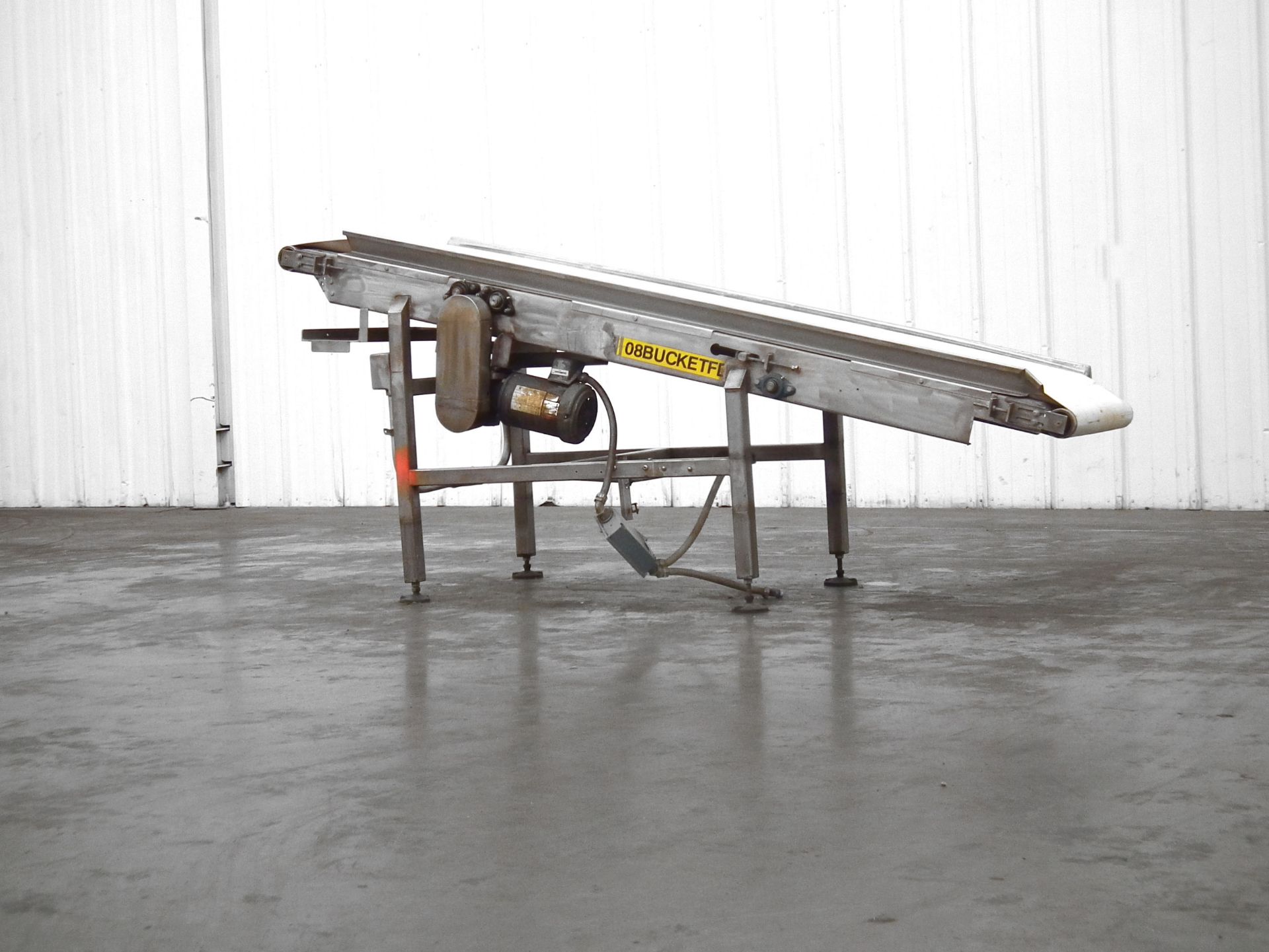 102 in L x 24 in W Food Grade Trough Belt Conveyor (Rigging Fee - $245) - Image 2 of 5