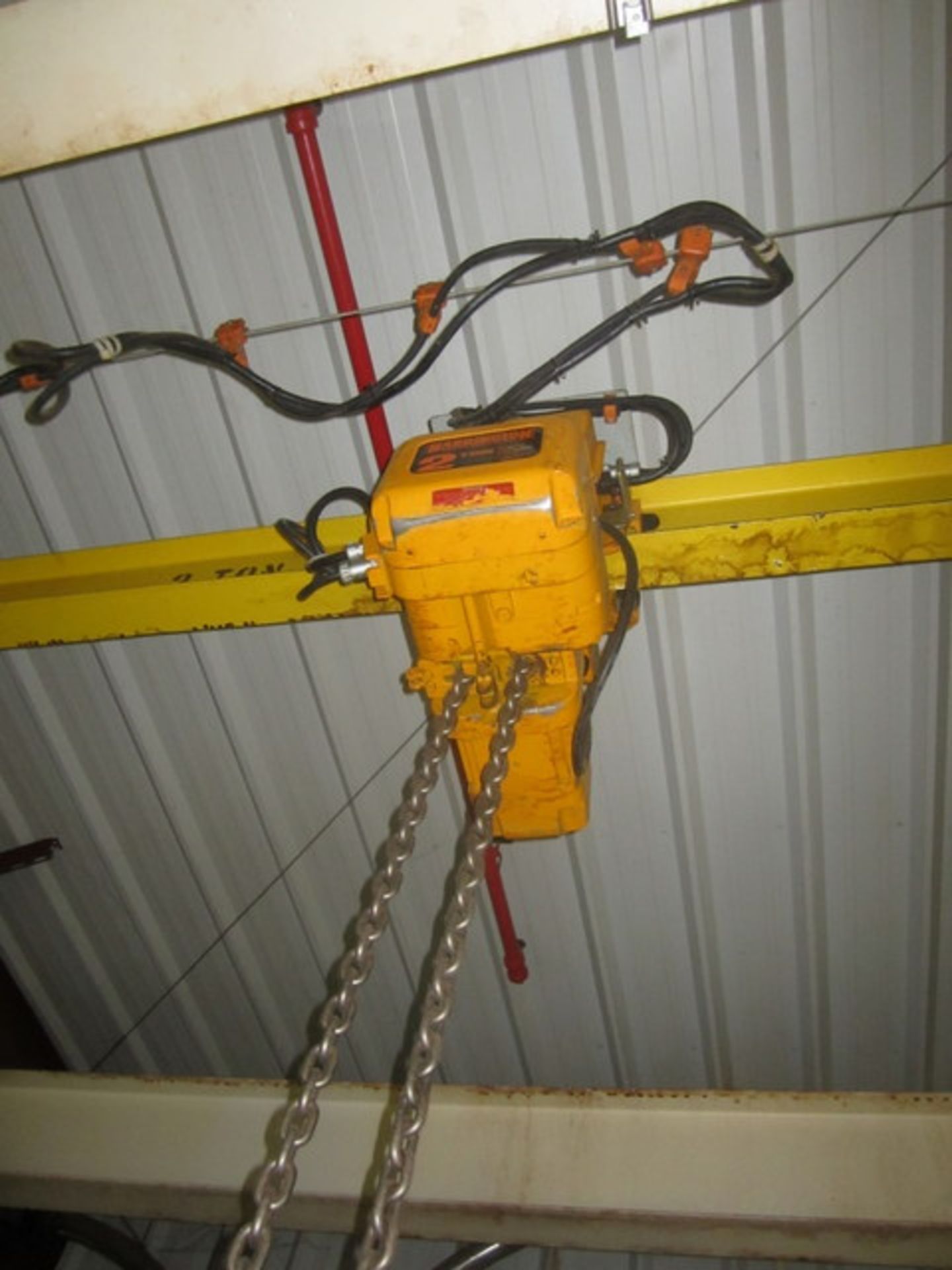 (Located in Decatur, IL) Harrington 2 ton Crane with Controls