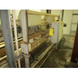 (Located in Decatur, IL) Bemis Packaging Service Model 46.01F207 with 180 degree Conveyer
