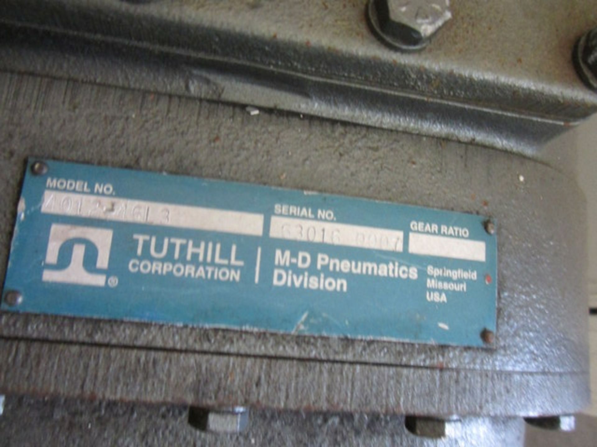 (Located in Lebanon, NJ) Tuthill Pump System, #A012 Series - Image 2 of 2