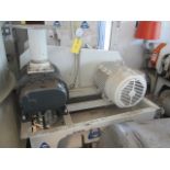 (Located in Lebanon, NJ) Kice Vacuum Pump Believed 40 HP Motor, 230/460 Volt, ID #610-BL-724