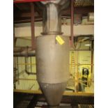 (Located in Decatur, IL) Mac Filter Box Cyclone (Tank) and blower motor Lock and downspout
