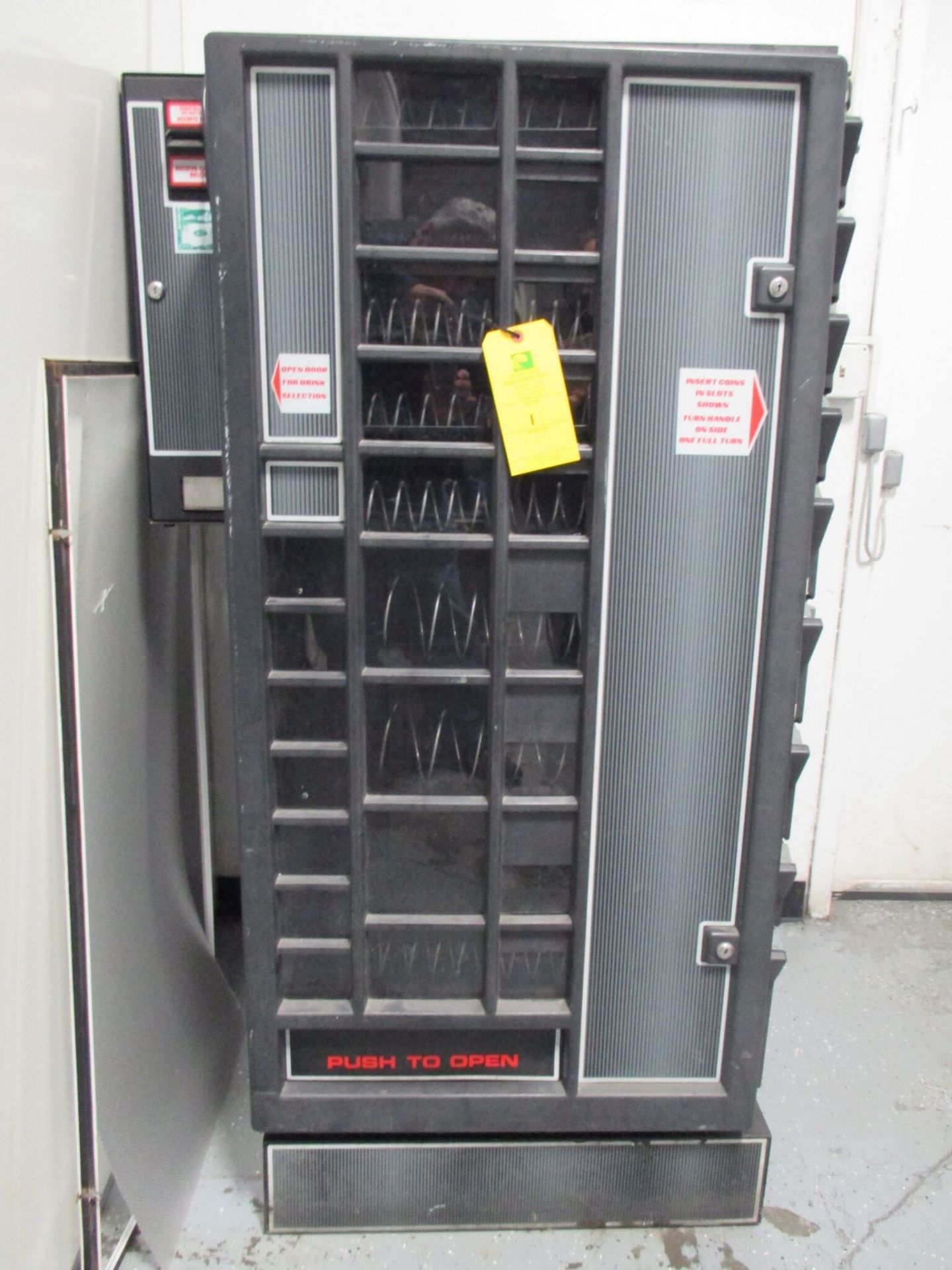 Vending Machine (for soda, chips, or candy), RIGGING FEE $50