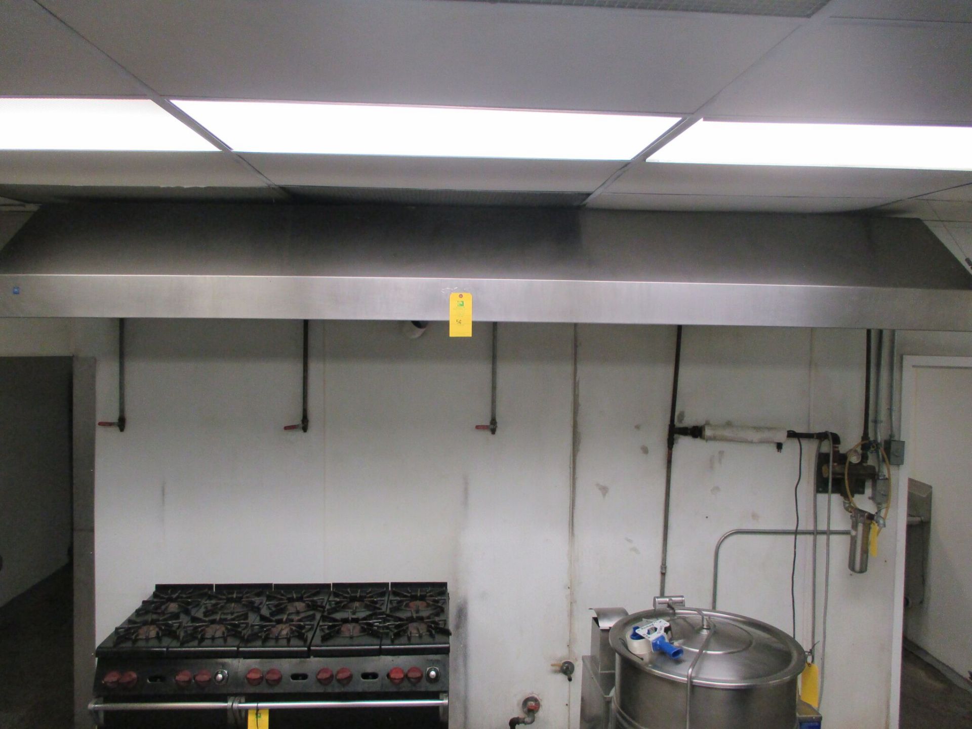 Exhaust Hood, Stainless Steel, 12 feet, RIGGING FEES $400