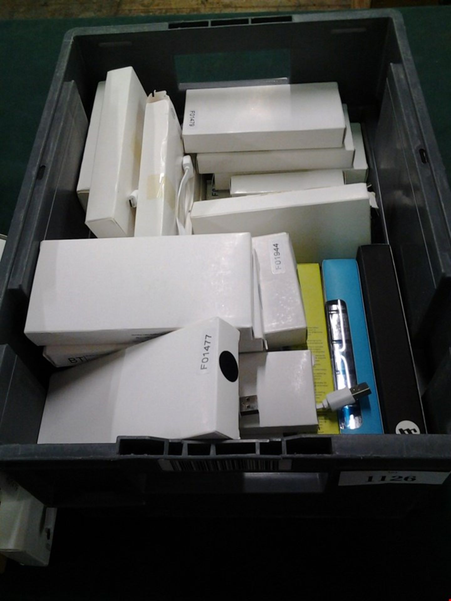 BOX OF APPROXIMATELY 37 ASSORTED POWER BANKS