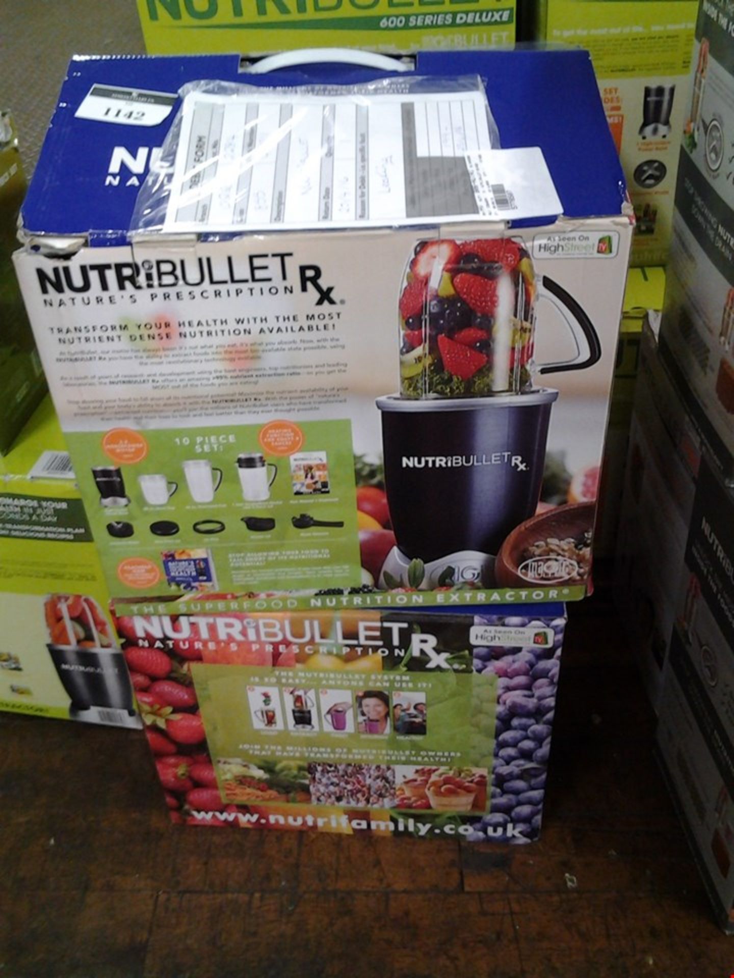 2 BOXED NUTRIBULLET RX NUTRITION EXTRACTORS