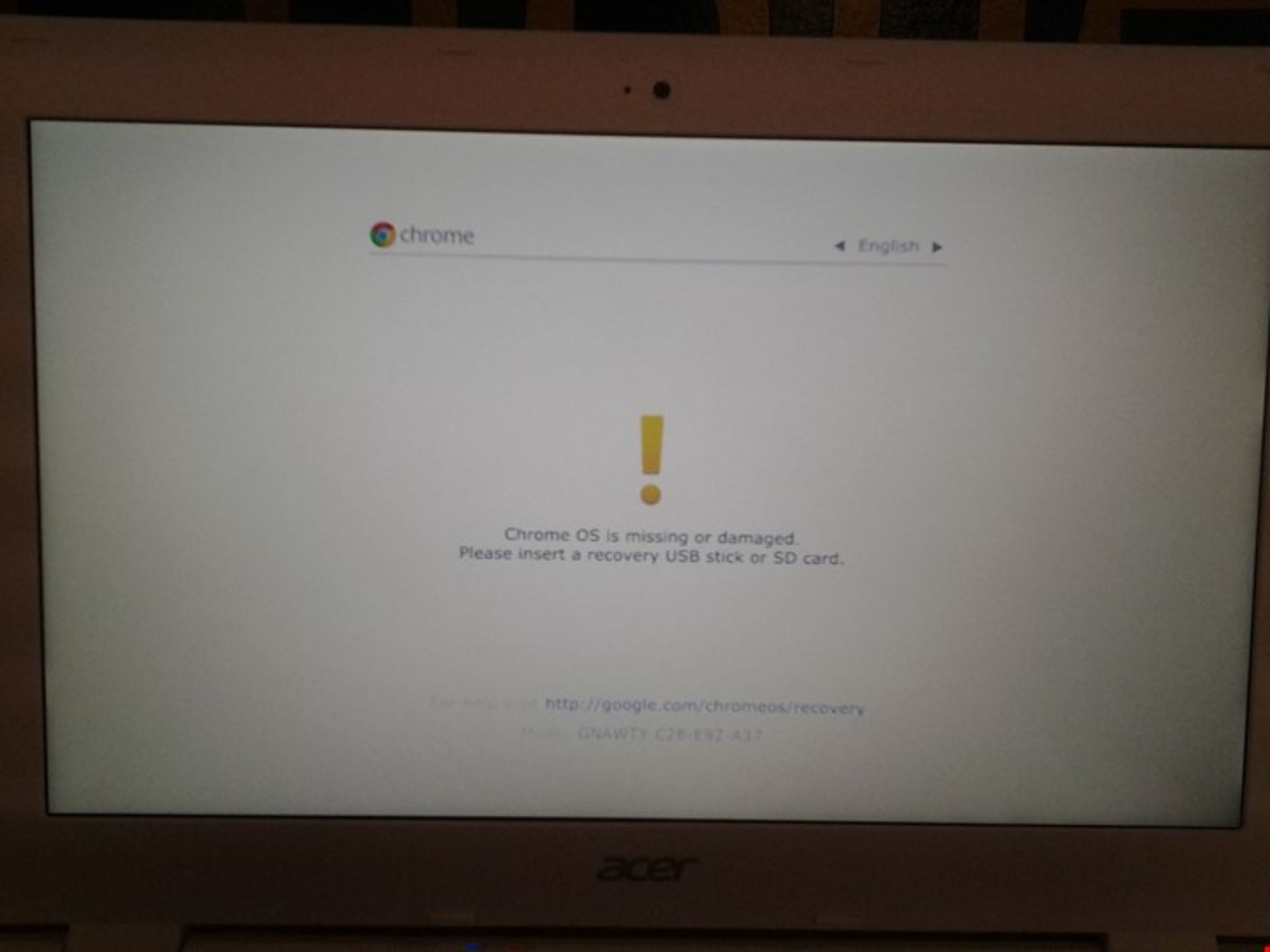 BOXED ACER CHROMEBOOK WITH CHARGER