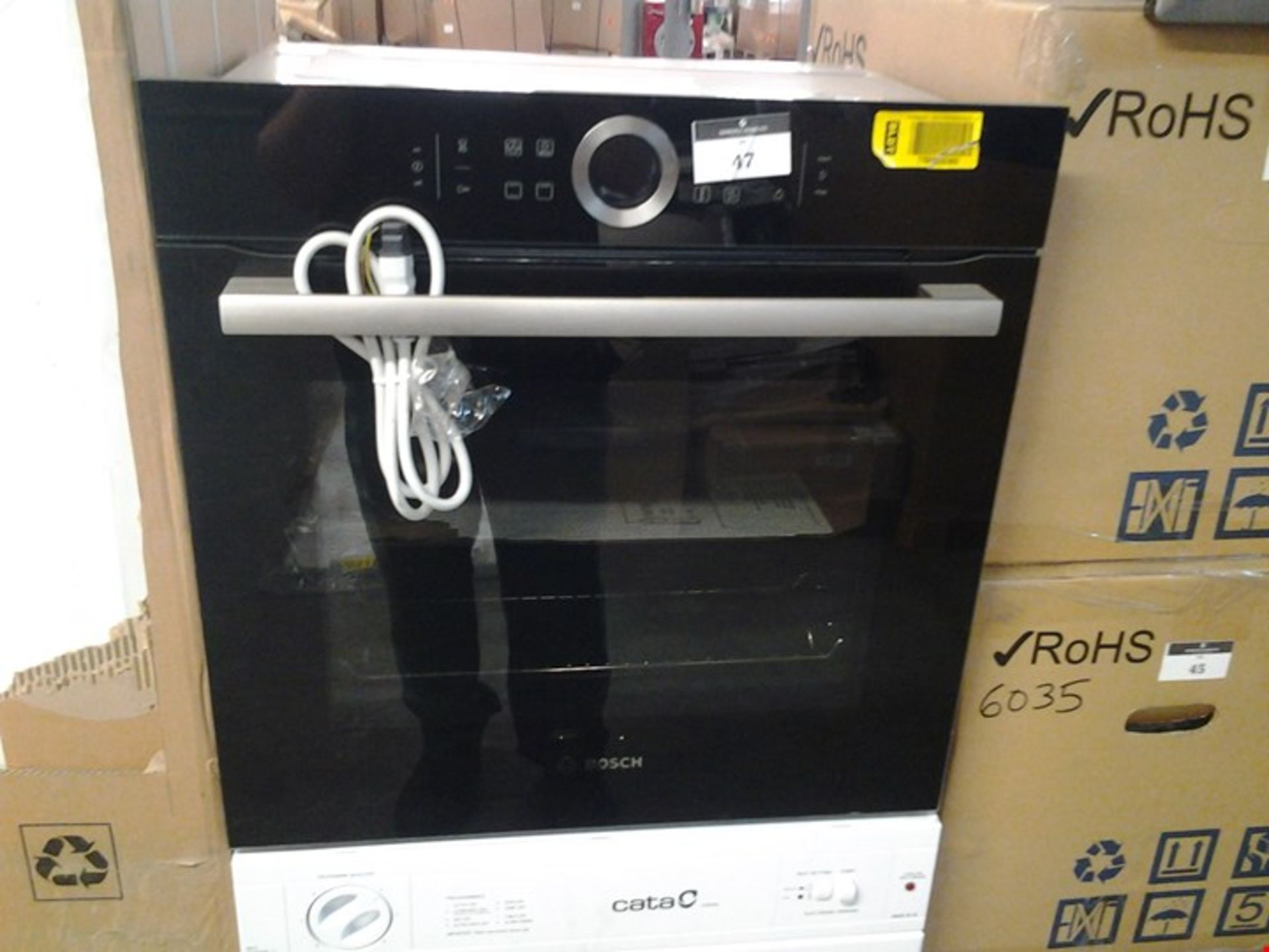 BOSCH INTEGRATED SINGLE MULTIFUNCTIONAL OVEN RRP Â£420.00
