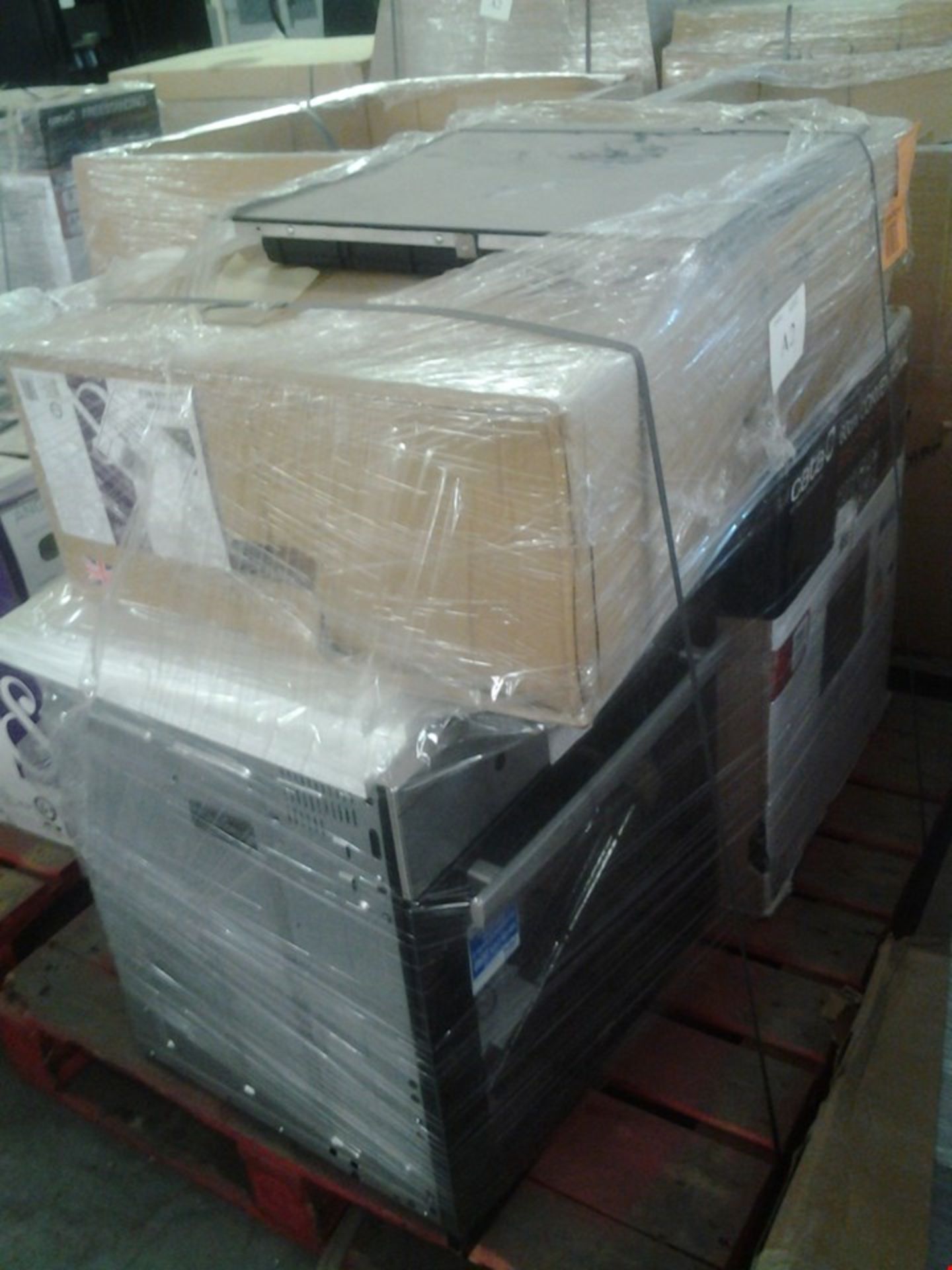 PALLET OF ASSORTED ITEMS INCLUDING CATA ELECTRIC OVEN, COOKE AND LEWIS RECTANGULAR SINK, BEKO O...