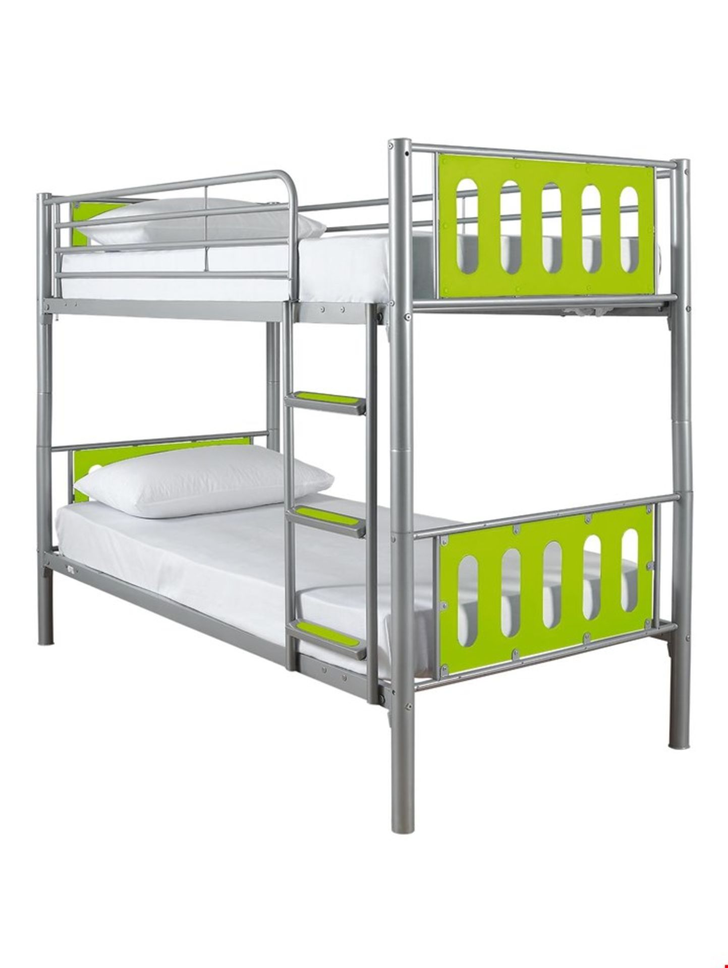 BOXED KIDSPACE GREEN CYBER BUNK FRAME. RRP Â£111.00