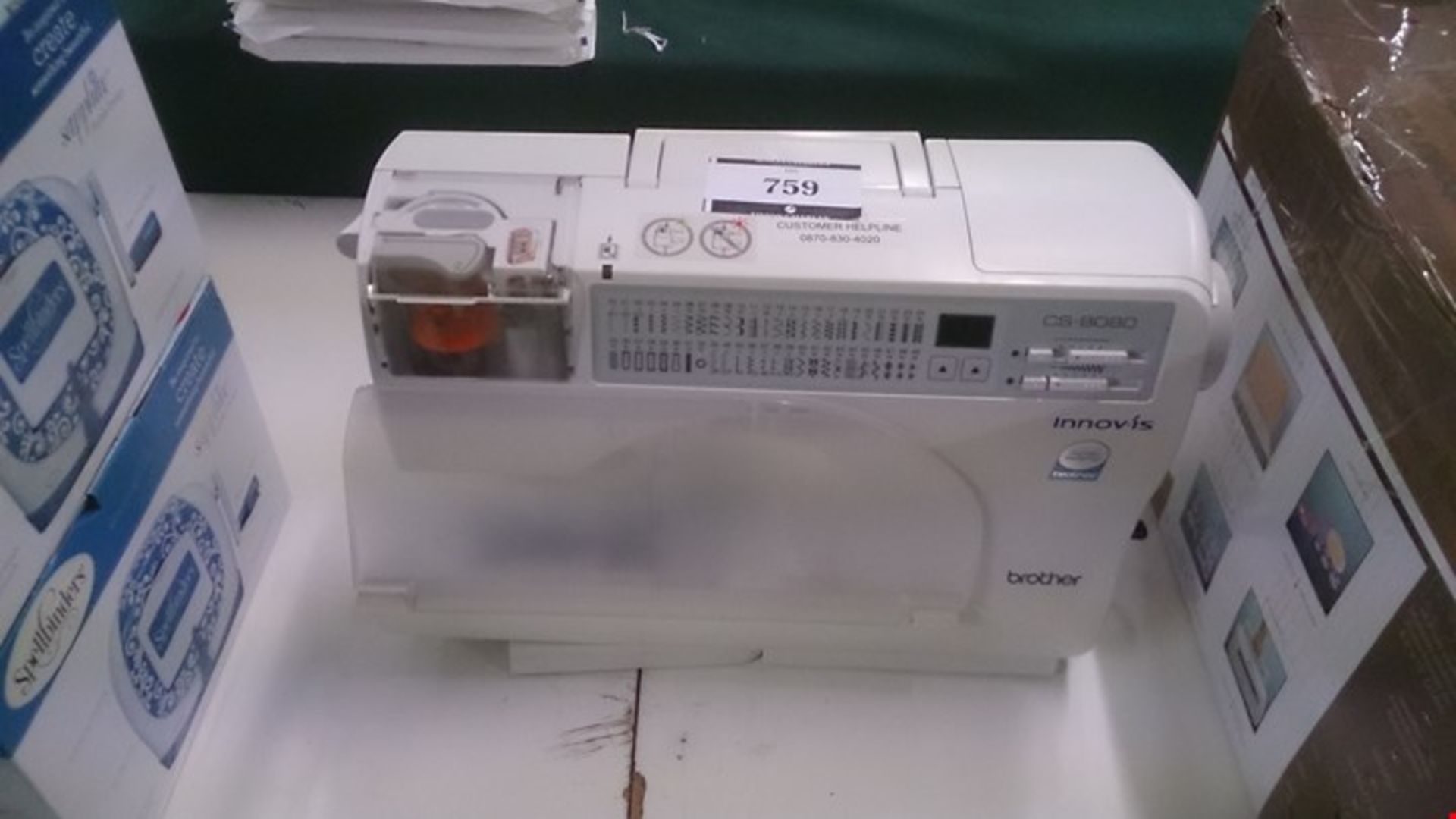 BROTHER CS-8080 SEWING MACHINE - Image 2 of 2