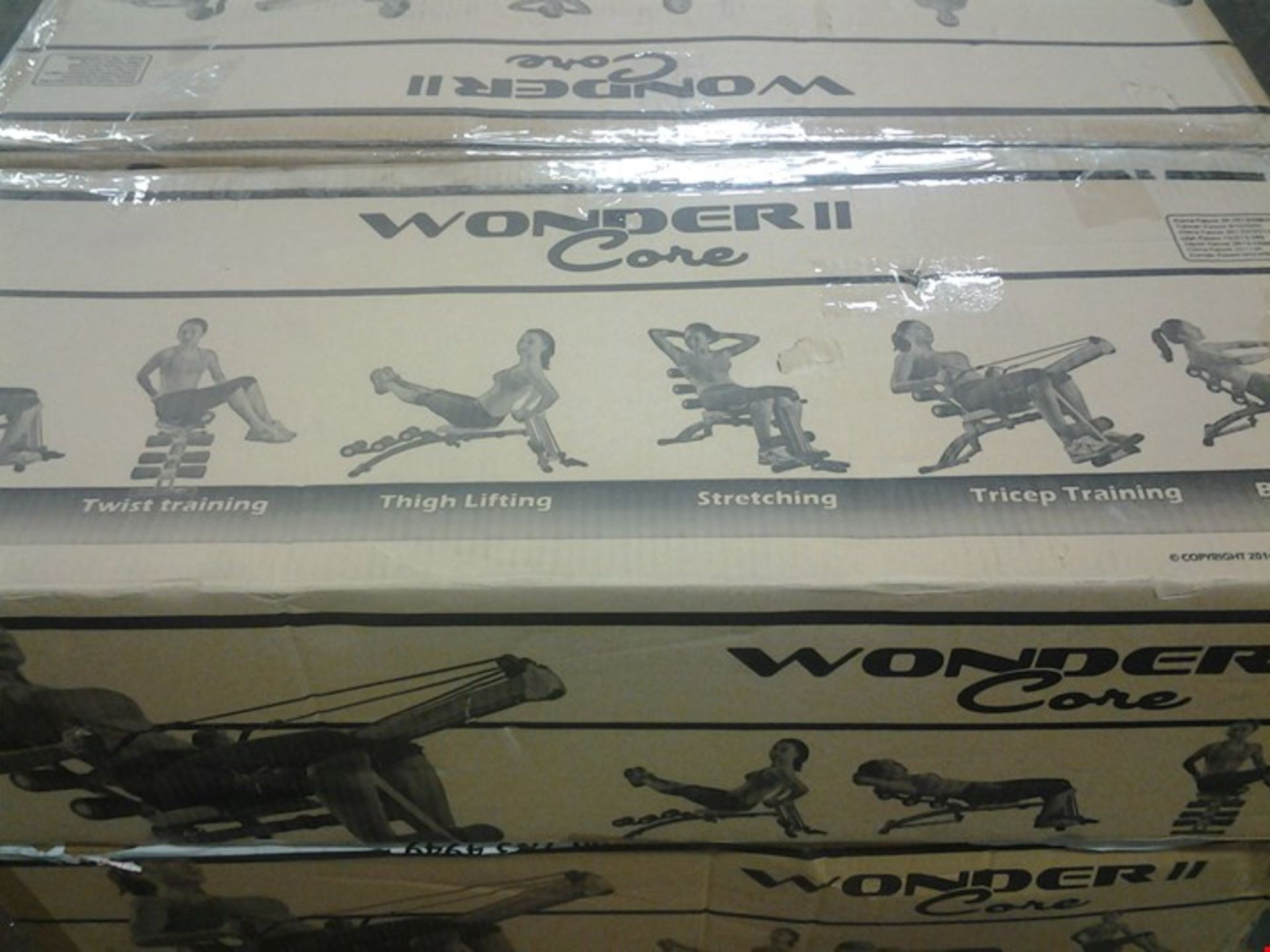 BOXED WONDER CORE II SIT UP EXCERCISER