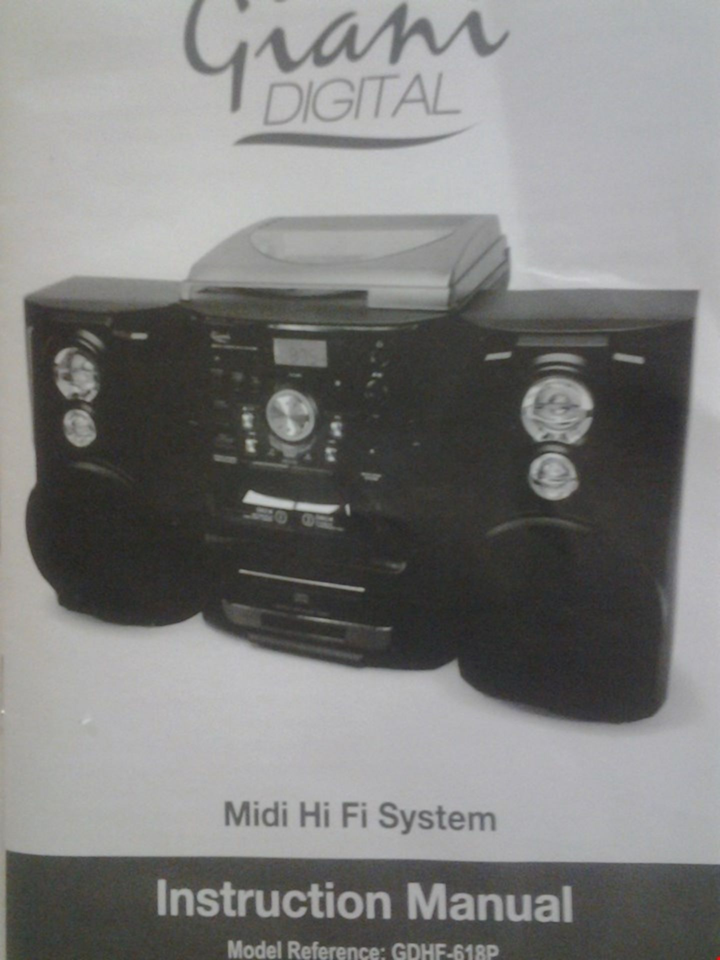 GIANI GDHF-618P MIDI HIFI SYSTEM