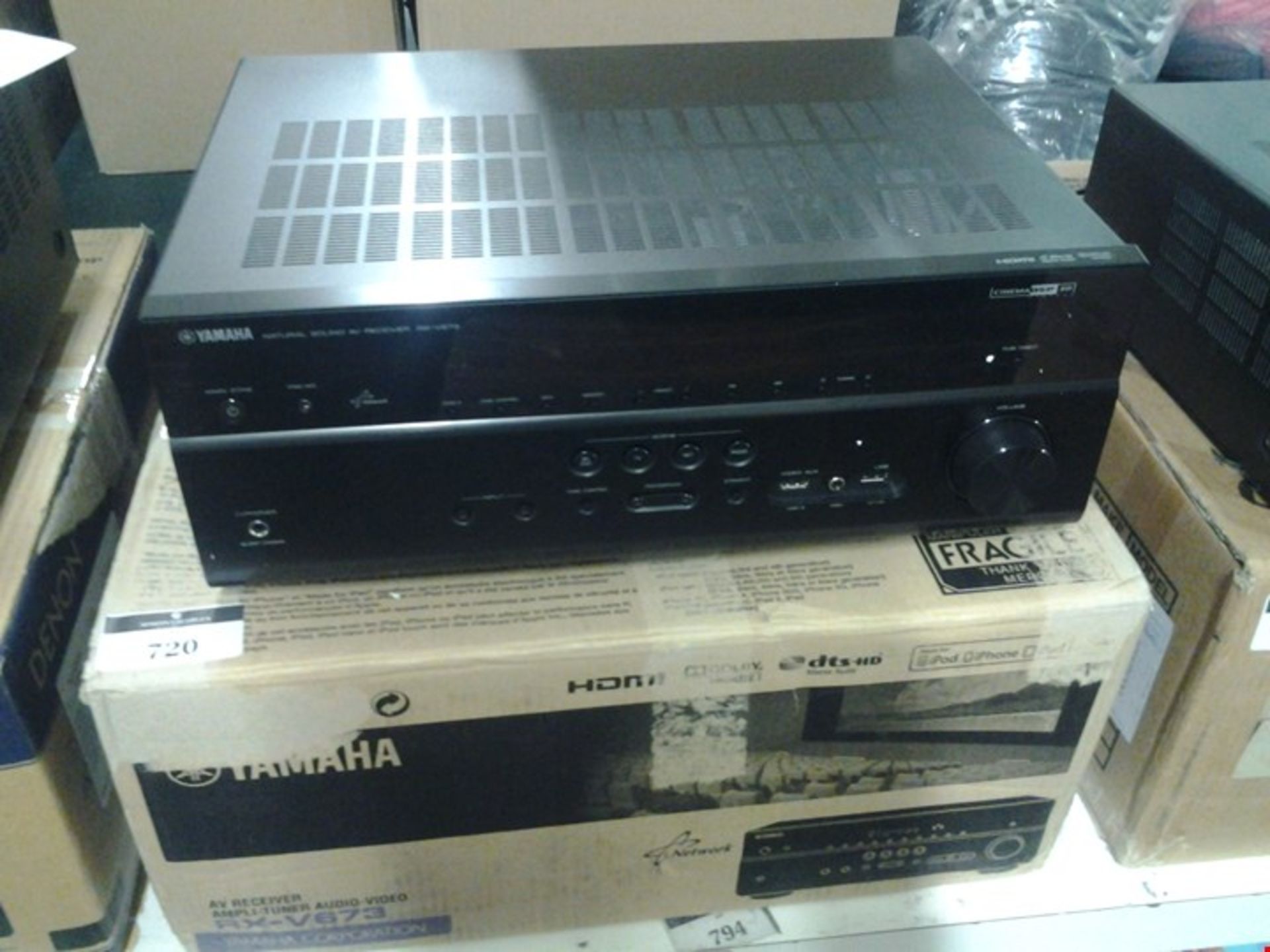 BOXED YAMAHA RX-V673 HOME CINEMA AMPLIFIER