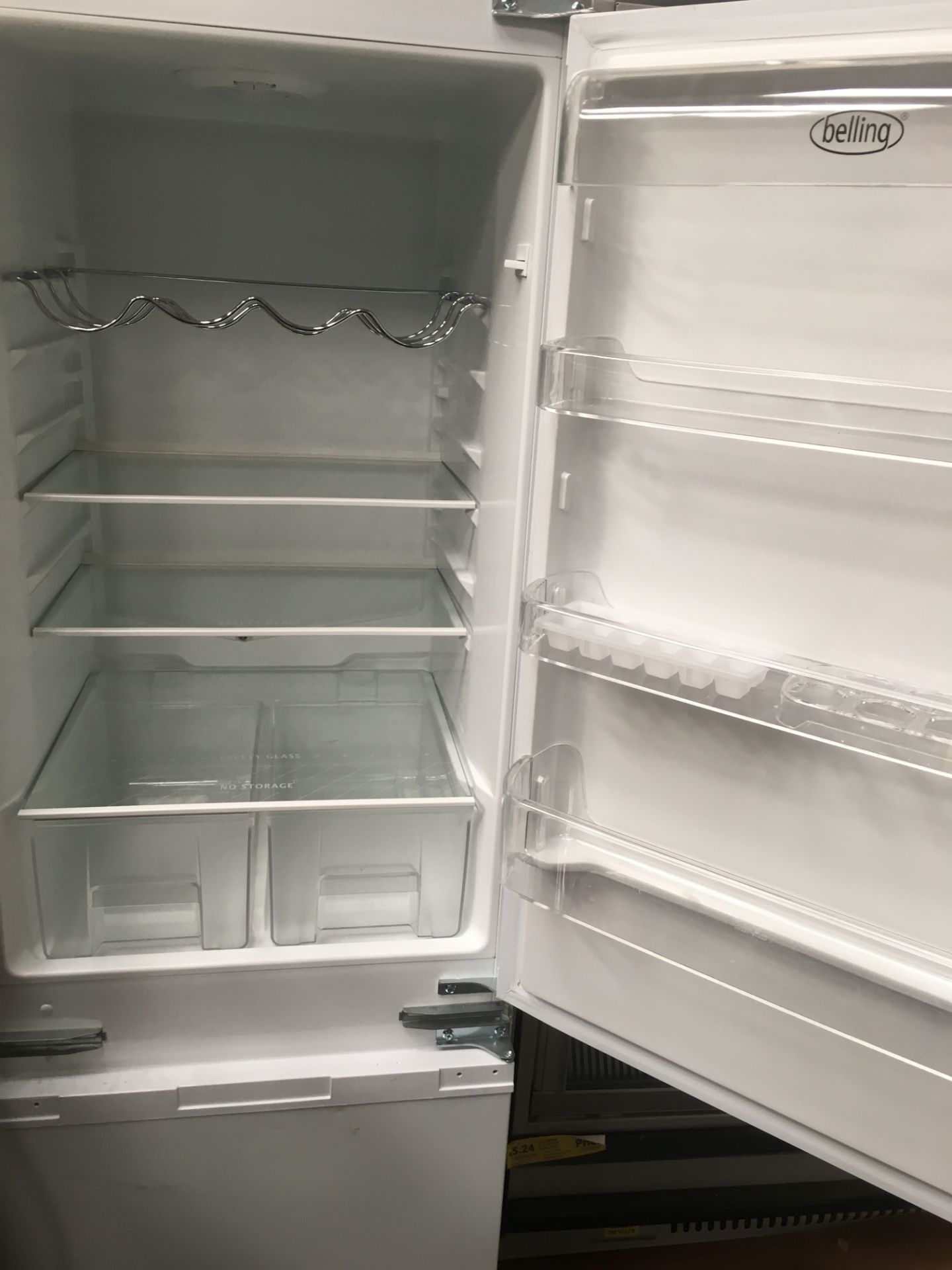 Belling Tall Fridge Freezer. - Image 2 of 3