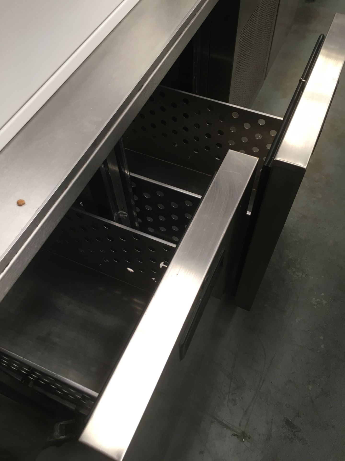 Fosters Prep Fridge Counter..2 x Drawers... - Image 2 of 3