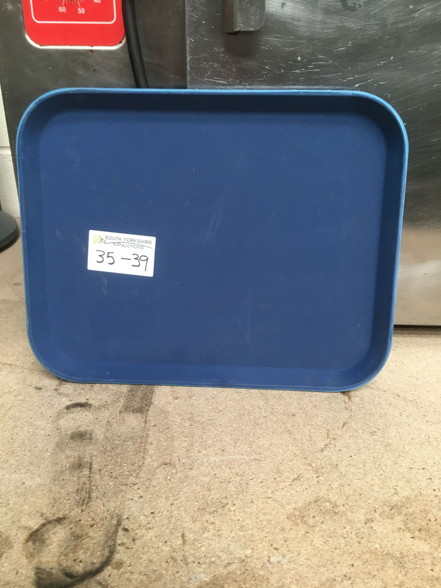 BLUE Non-Slip Trays 2 x Boxes (24 Total)...