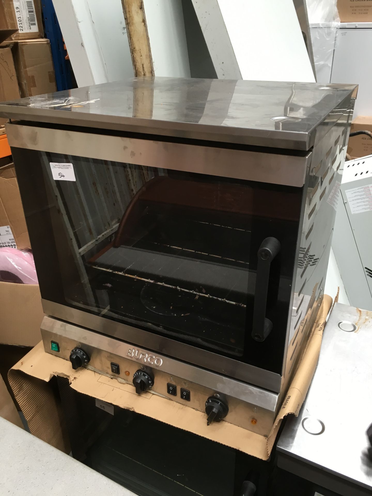 Burco Commercial Convection Oven