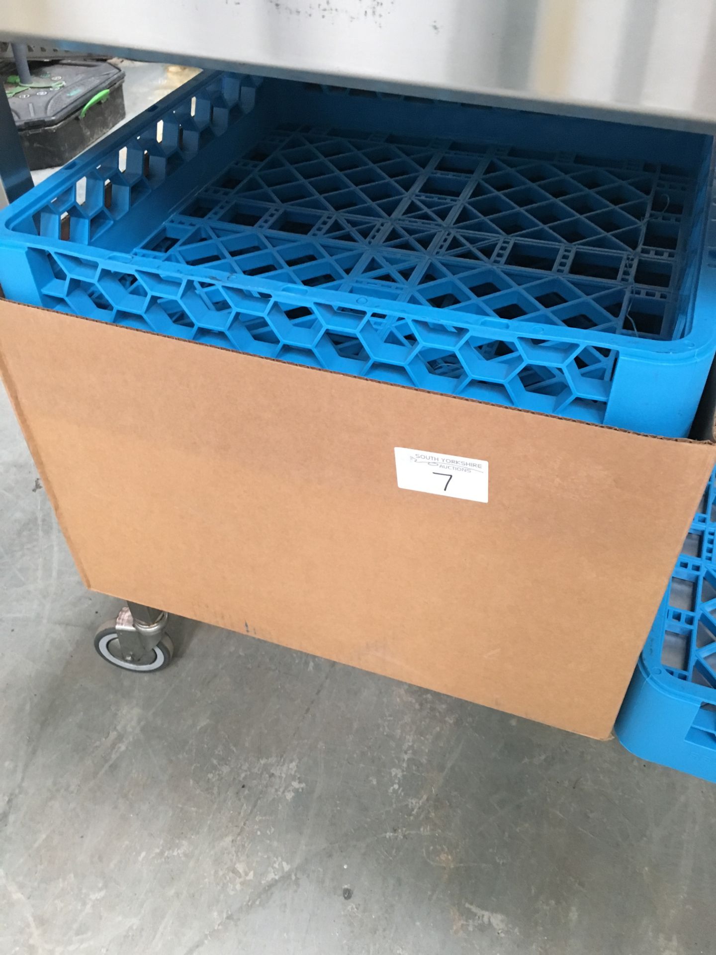 6 x Blue Carlisle Dishwasher Baskets...Unused..... - Image 2 of 2