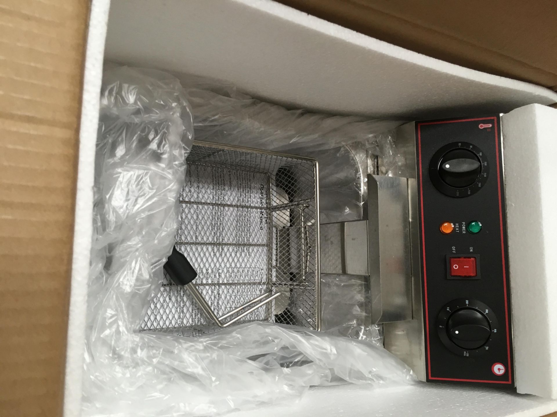 New in Box Single Electric Fryer