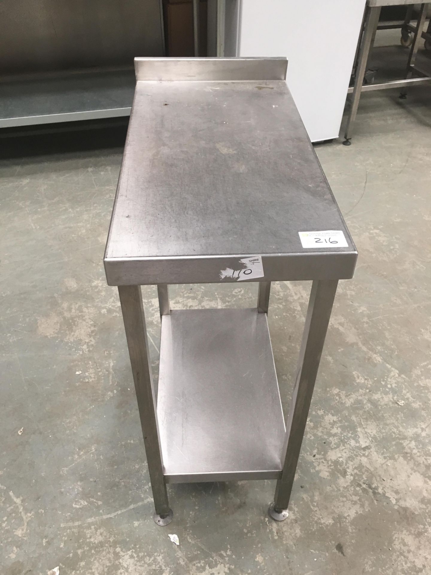 Stainless Steel Table..350mm x 670mm x 900mm High