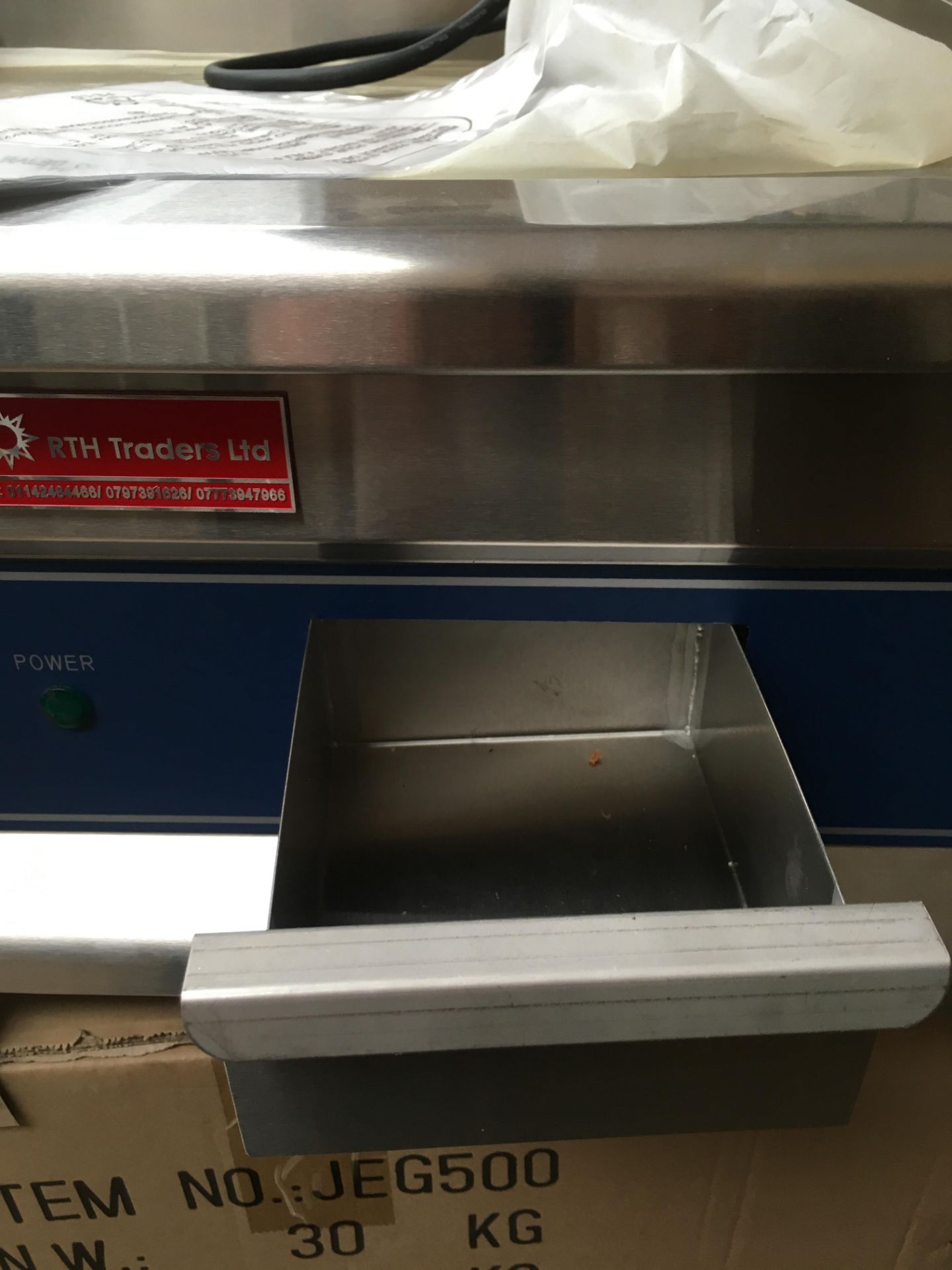 New Electric Griddle 3 Kw Table Top. Boxed... - Image 2 of 3