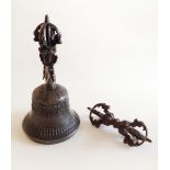 A Set of Tibetan Bells 17th Century