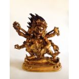 A Tibetan Gilt-Bronze Figure 19th Century